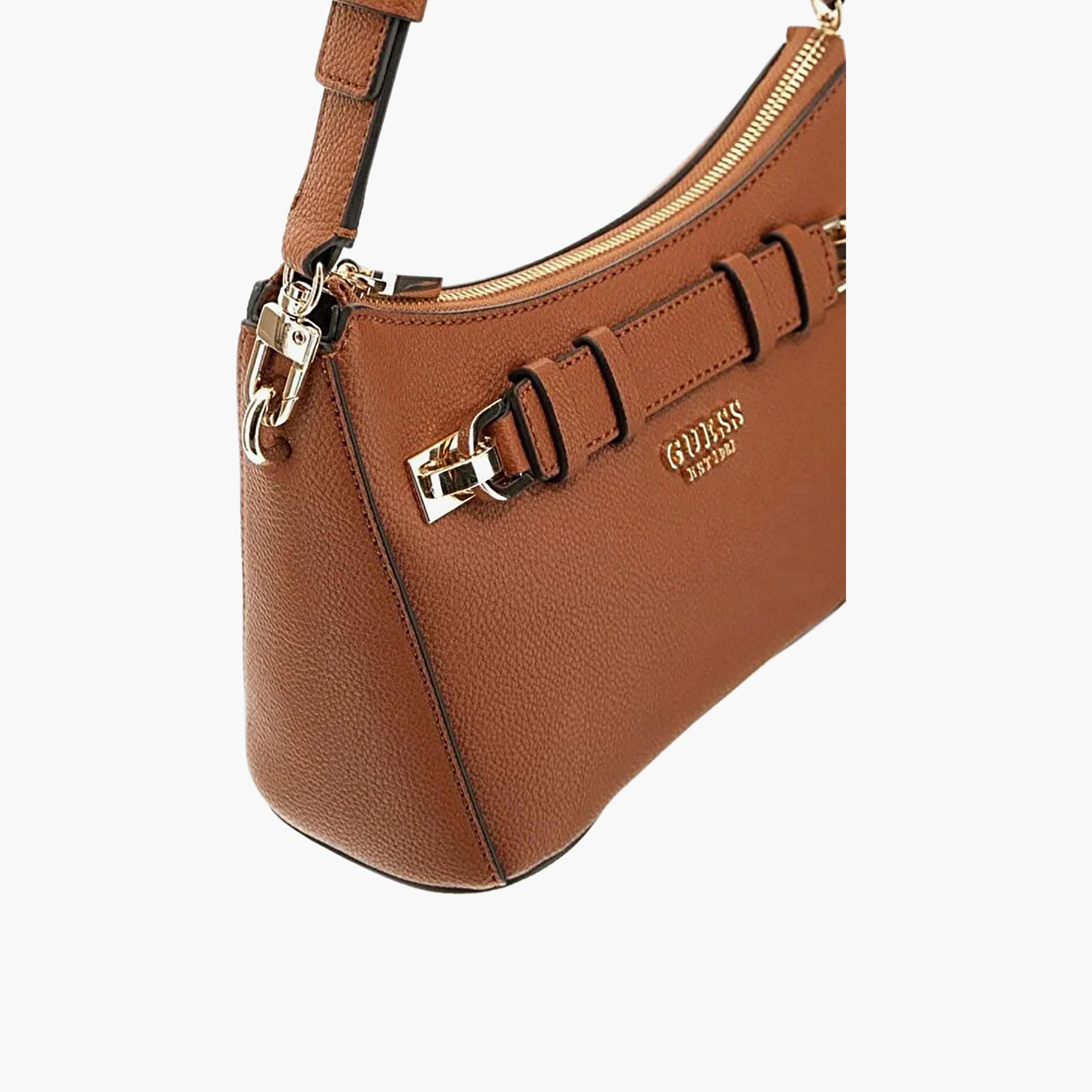 حقيبة كتف غيس غريغوريا بسحاب وحزام قابل للتعديل-women-bagsandwallets-handbags-image-4