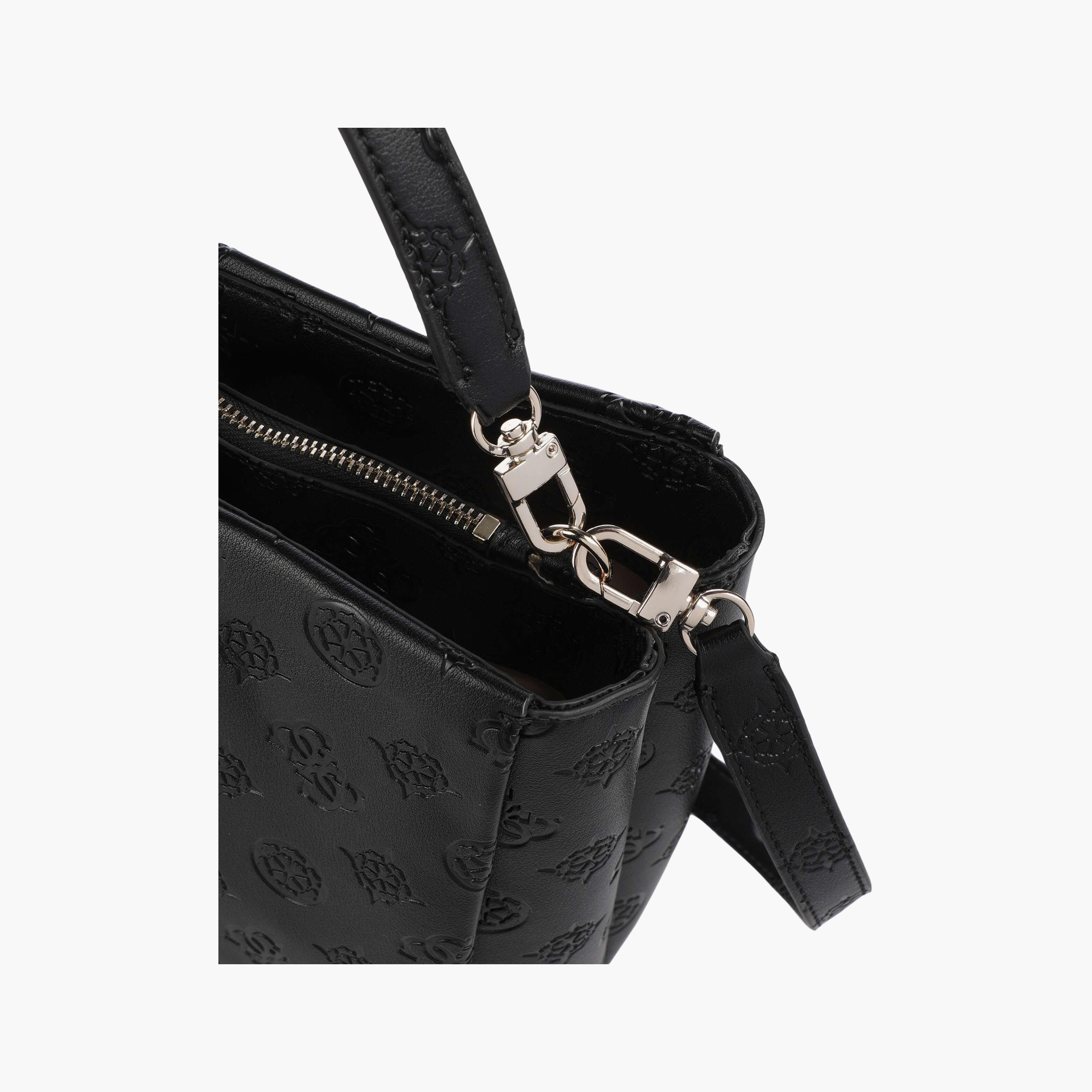 Guess - Tisha Large Girlfriend Satchel - Black-women-bagsandwallets-handbags-image-5