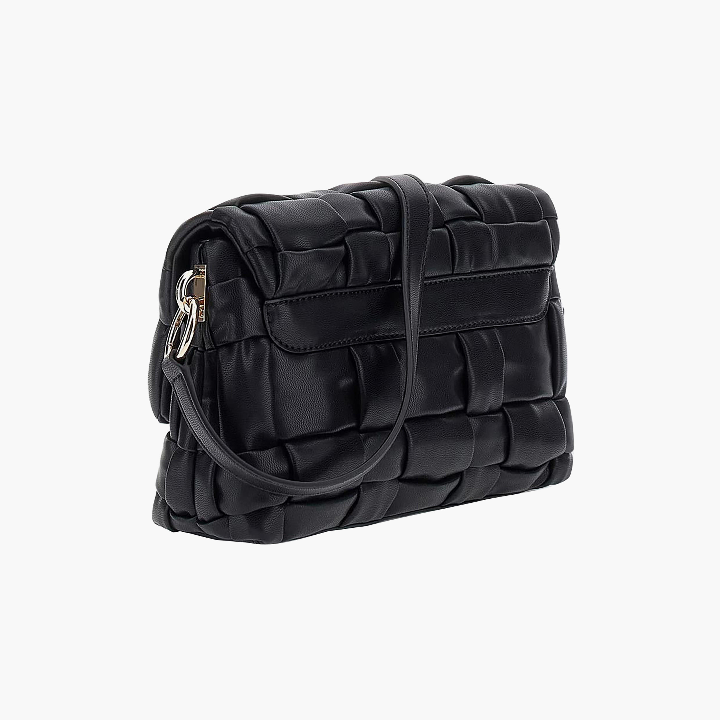 Guess - Marion Flap Shoulder Bag - Black-women-bagsandwallets-handbags-image-2