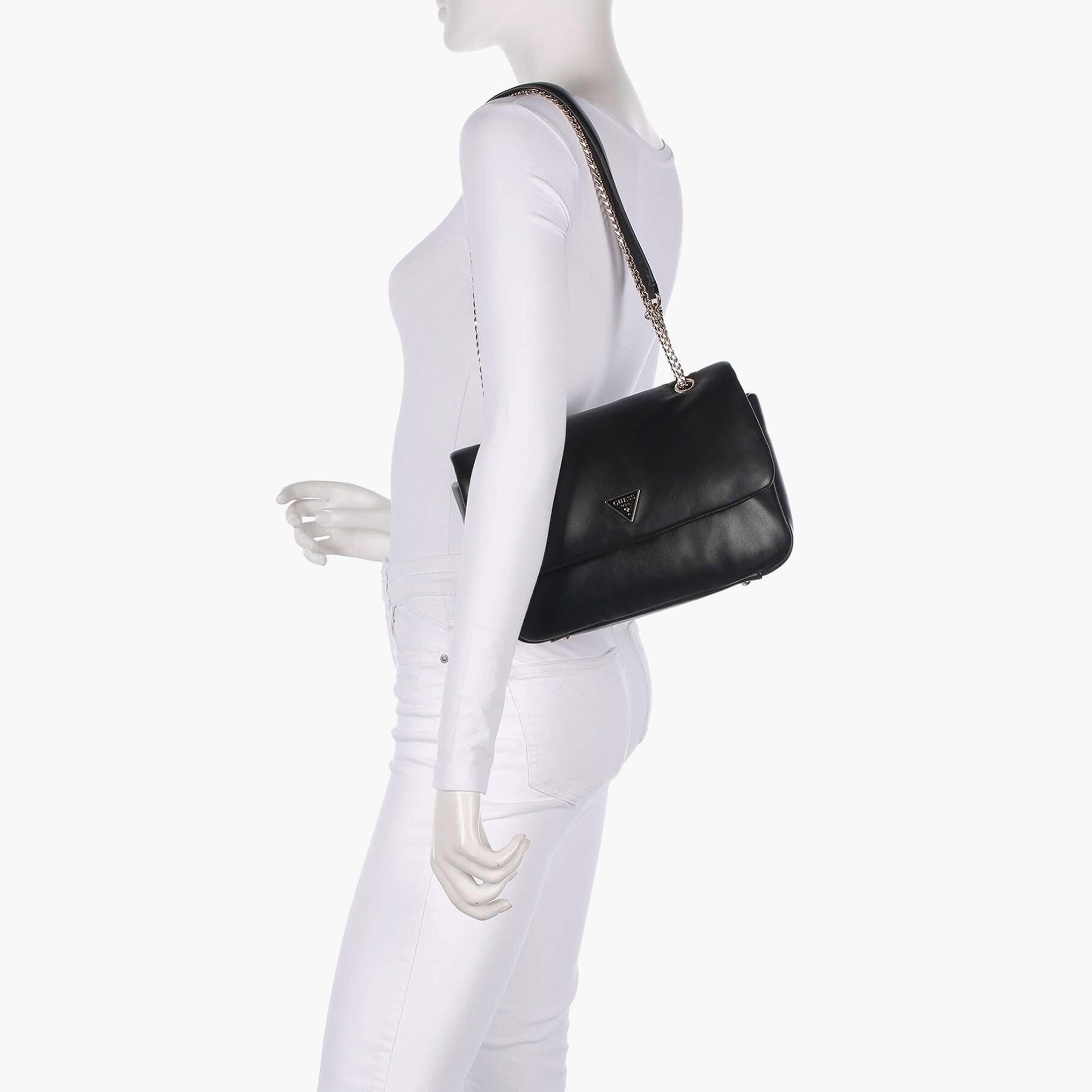 Guess - Sunetra Convertible Xbody Flap - Black-women-bagsandwallets-handbags-image-7