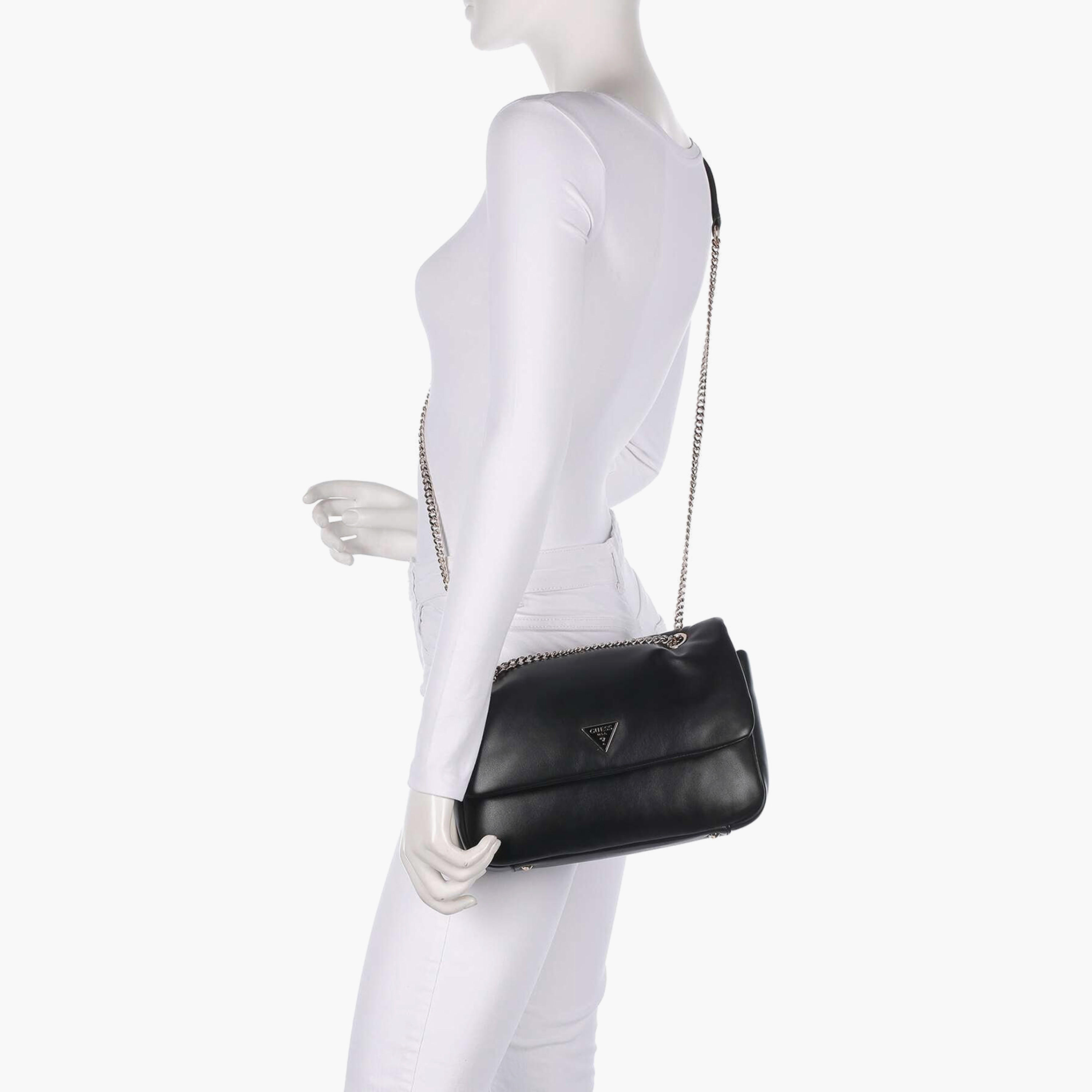 Guess - Sunetra Convertible Xbody Flap - Black-women-bagsandwallets-handbags-image-8