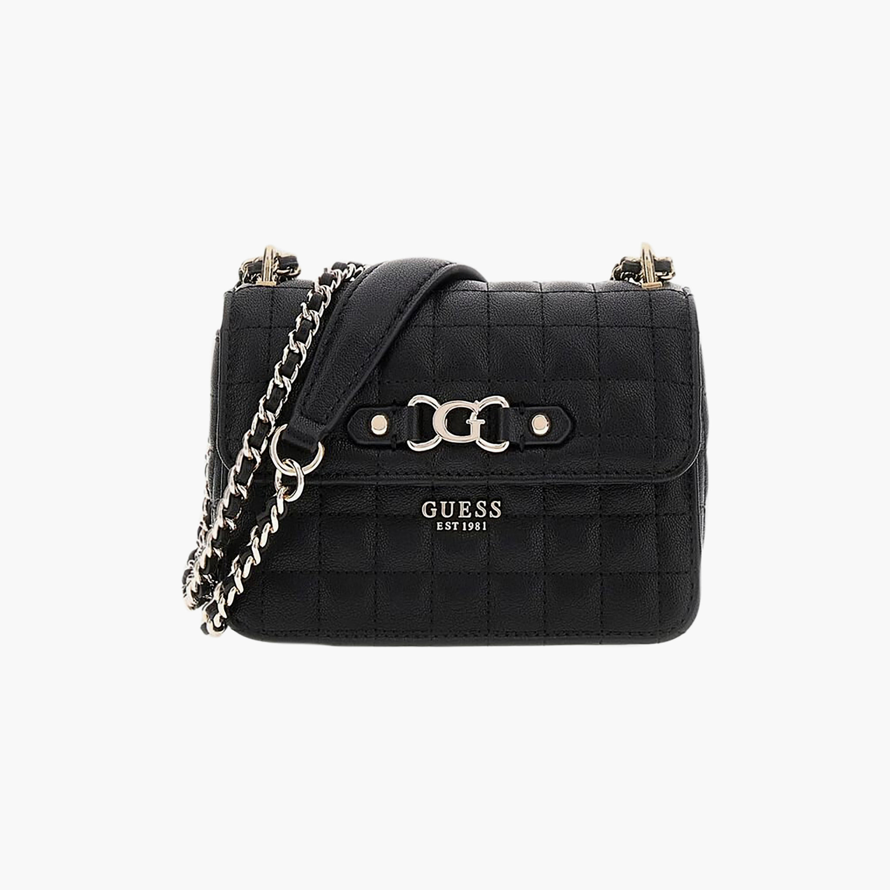 Guess - Nadira Mini Cnvrtbl Xbody Flap - Black-women-bagsandwallets-handbags-image-1