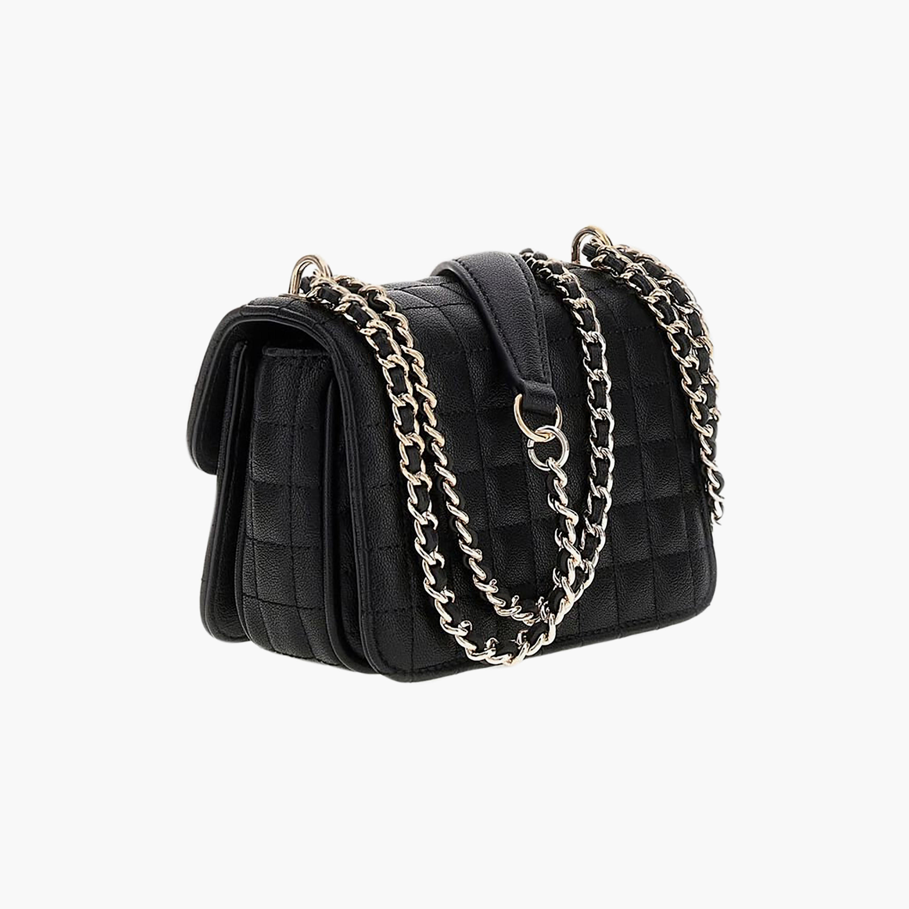 Guess - Nadira Mini Cnvrtbl Xbody Flap - Black-women-bagsandwallets-handbags-image-2