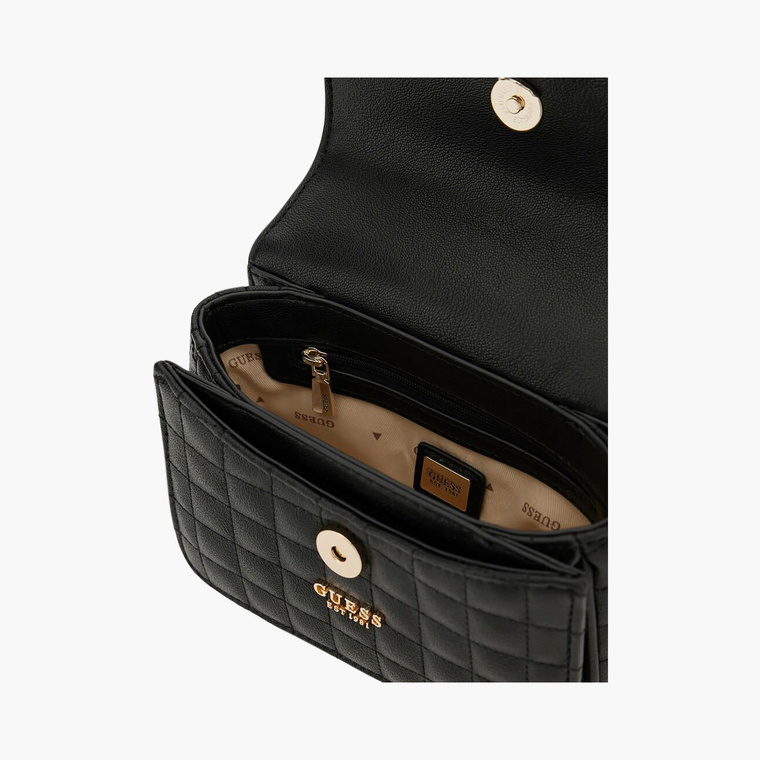 Guess - Nadira Mini Cnvrtbl Xbody Flap - Black-women-bagsandwallets-handbags-image-3