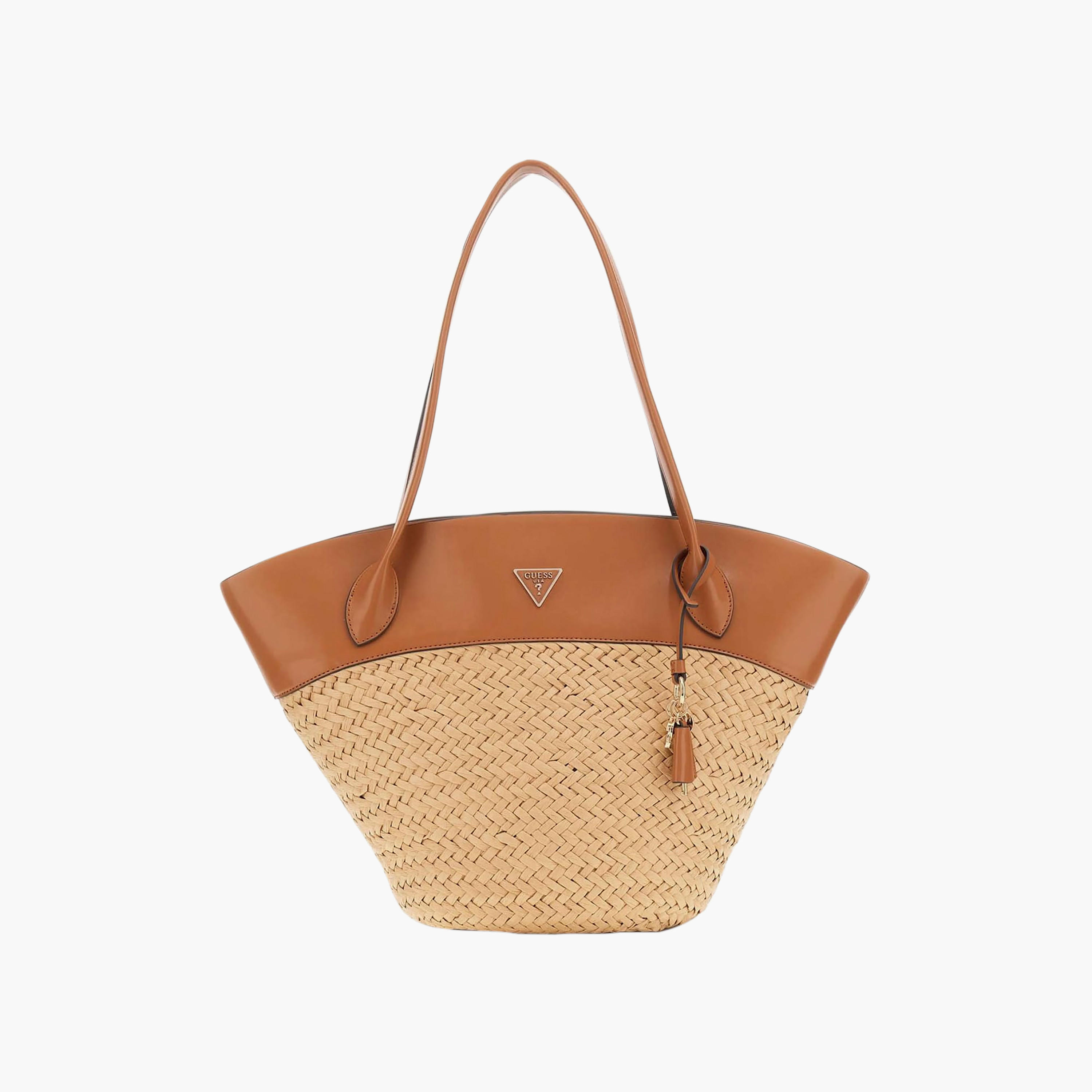 Guess - Venere Large Tote - Beige/Natural-women-bagsandwallets-handbags-image-1