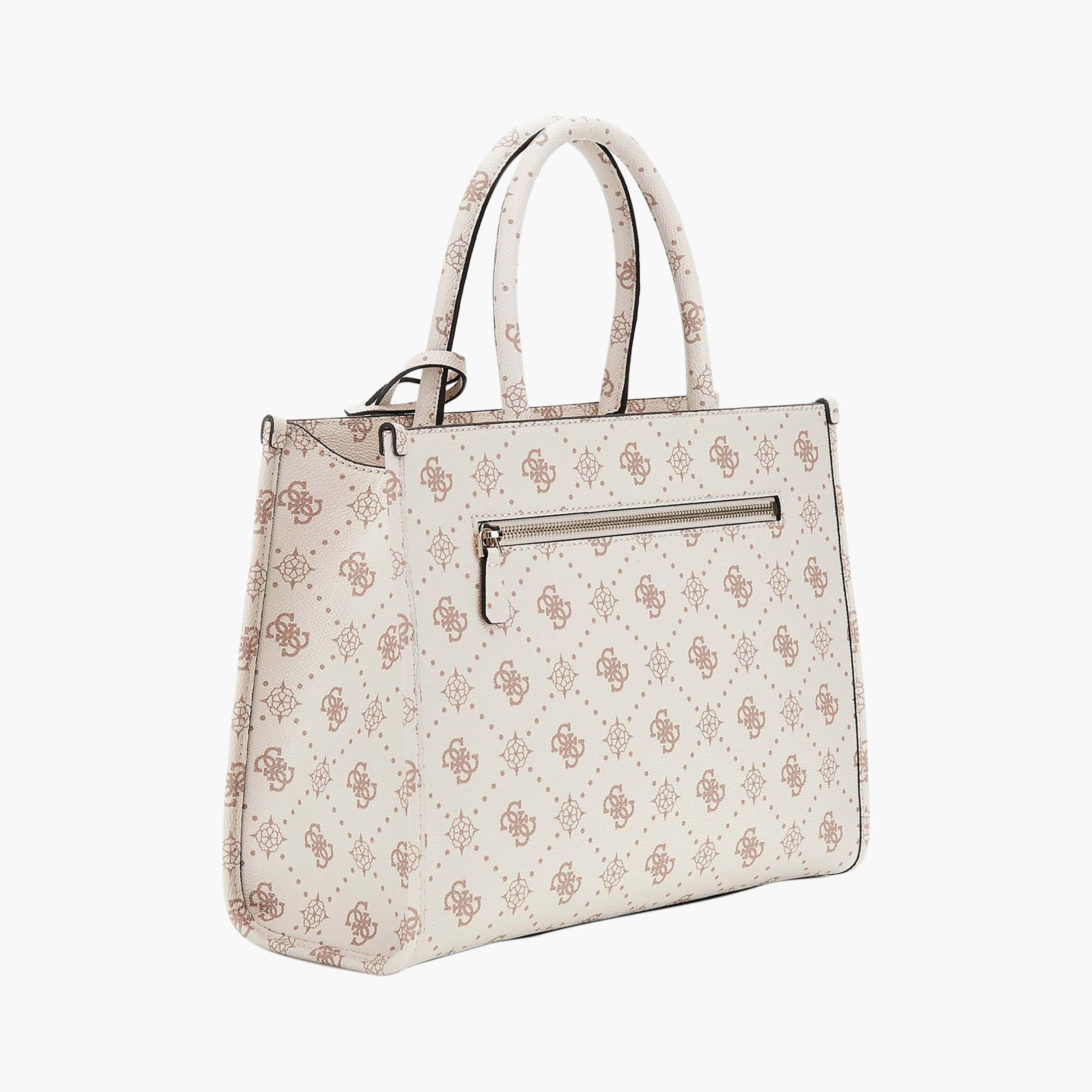 Guess - Silia 2 Comp Tote - White-women-bagsandwallets-handbags-image-4