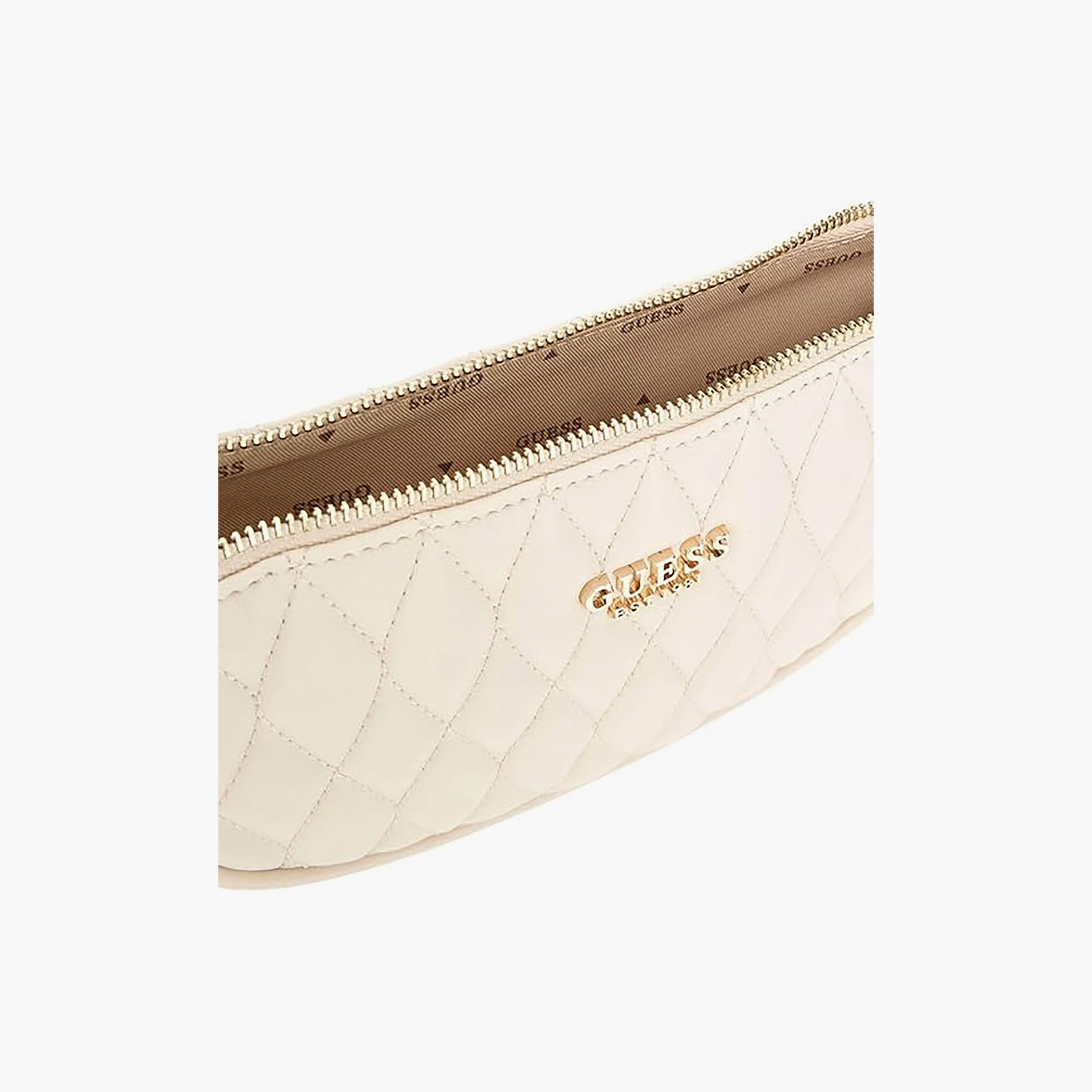 Guess - Valla Mini Top Zip Shldr Bag - White-women-bagsandwallets-handbags-image-3