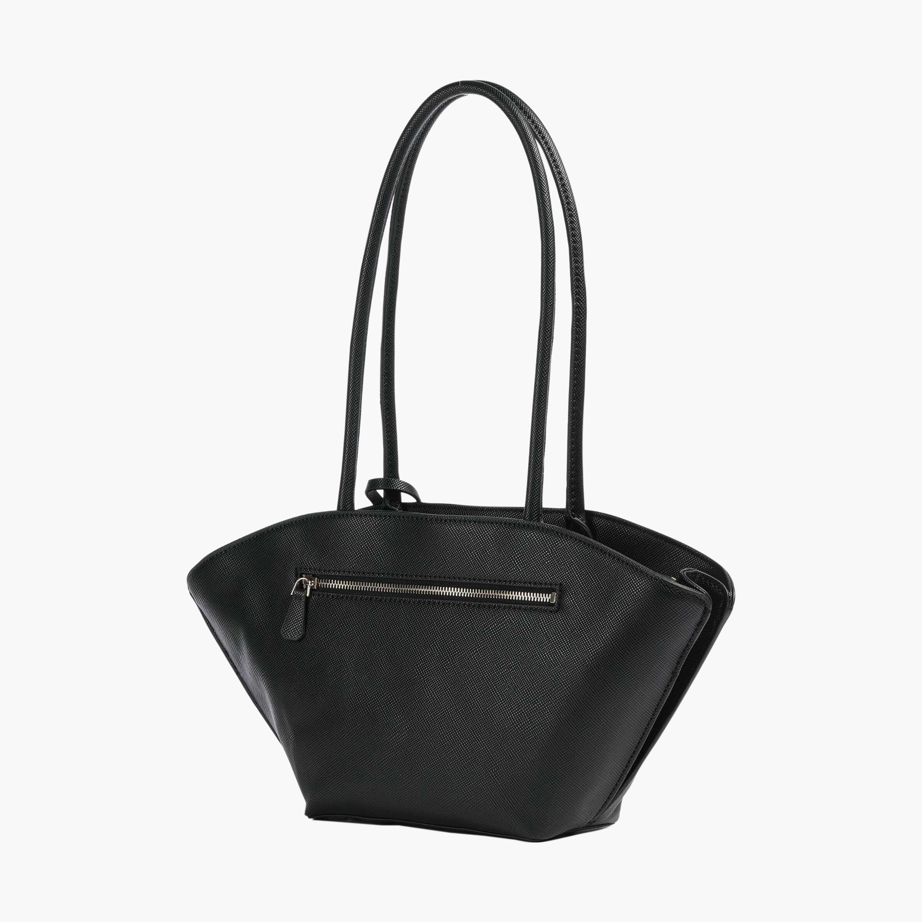Guess - Bolena Shoulder Satchel - Black-women-bagsandwallets-handbags-image-1