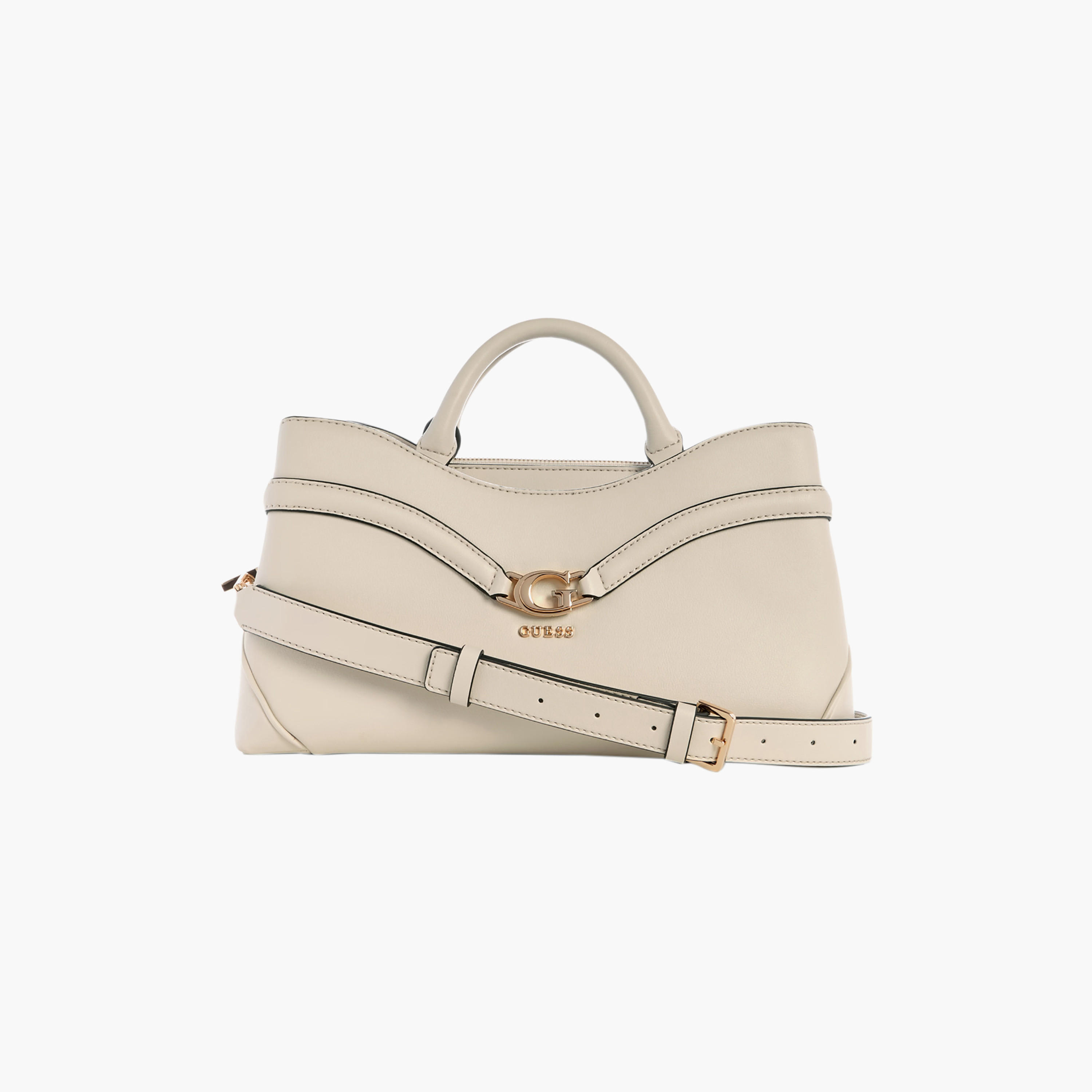 Guess - Dea Girlfriend Satchel - White-women-bagsandwallets-handbags-image-1