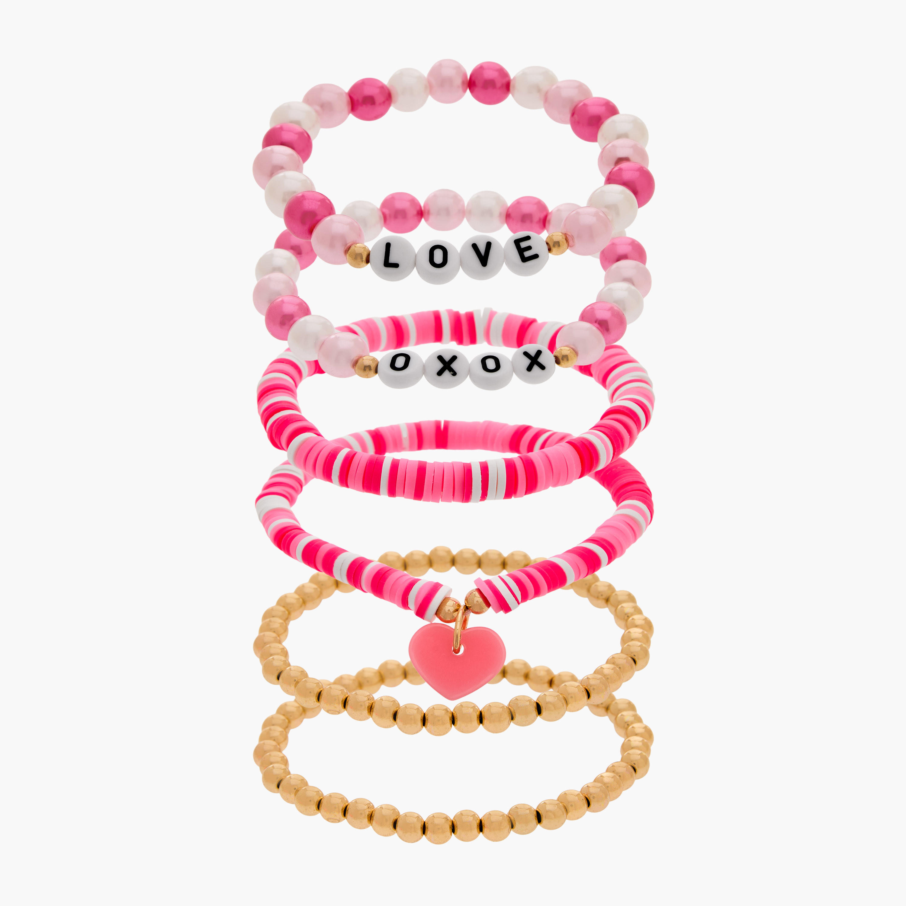 طقم أساور خرز 6 قطع-women-watchesandjewellery-jewellery-banglesandbracelets-image-1