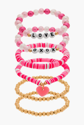 طقم أساور خرز 6 قطع-women-watchesandjewellery-jewellery-banglesandbracelets-image-1