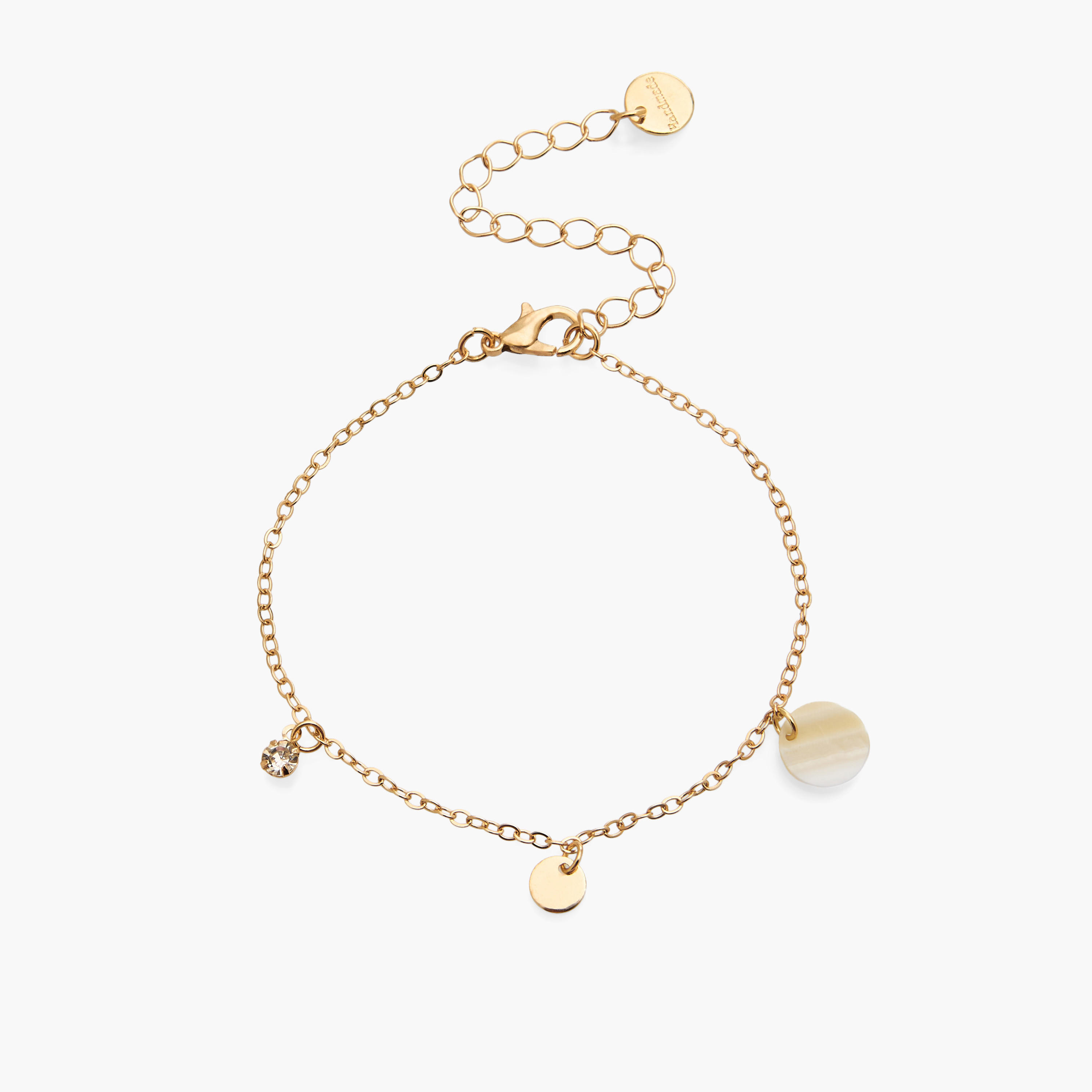 Pack of 3 Gold Tone Charm Detail Bracelets-women-watchesandjewellery-jewellery-banglesandbracelets-image-5