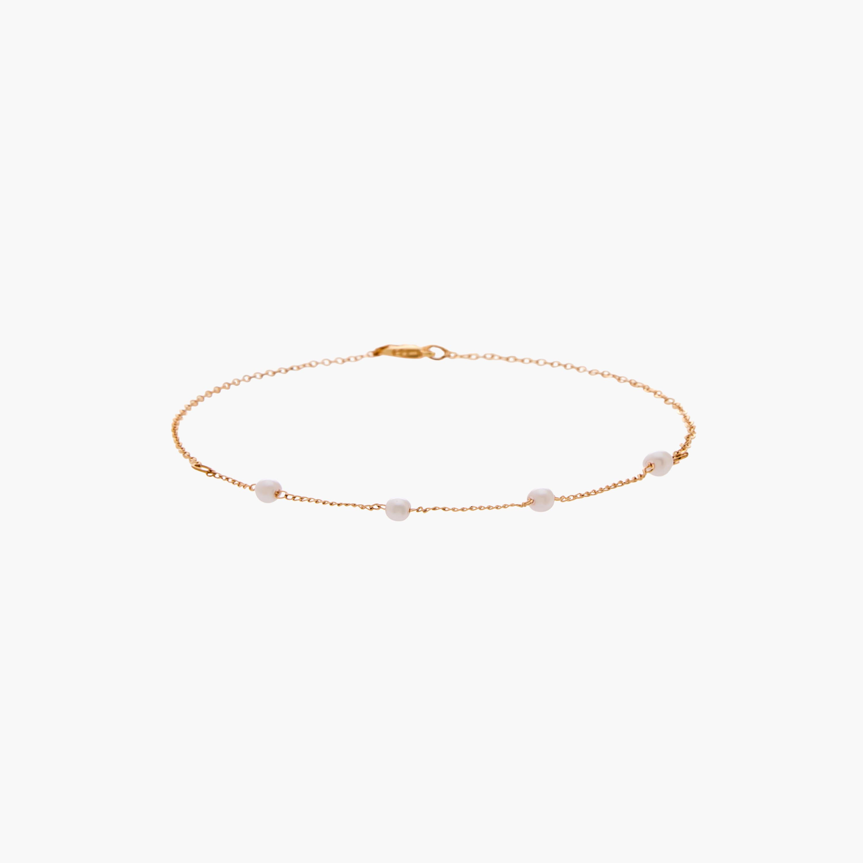 طقم خلاخيل متنوعة بلون ذهبي من 3 قطع-women-watchesandjewellery-jewellery-anklets-image-2