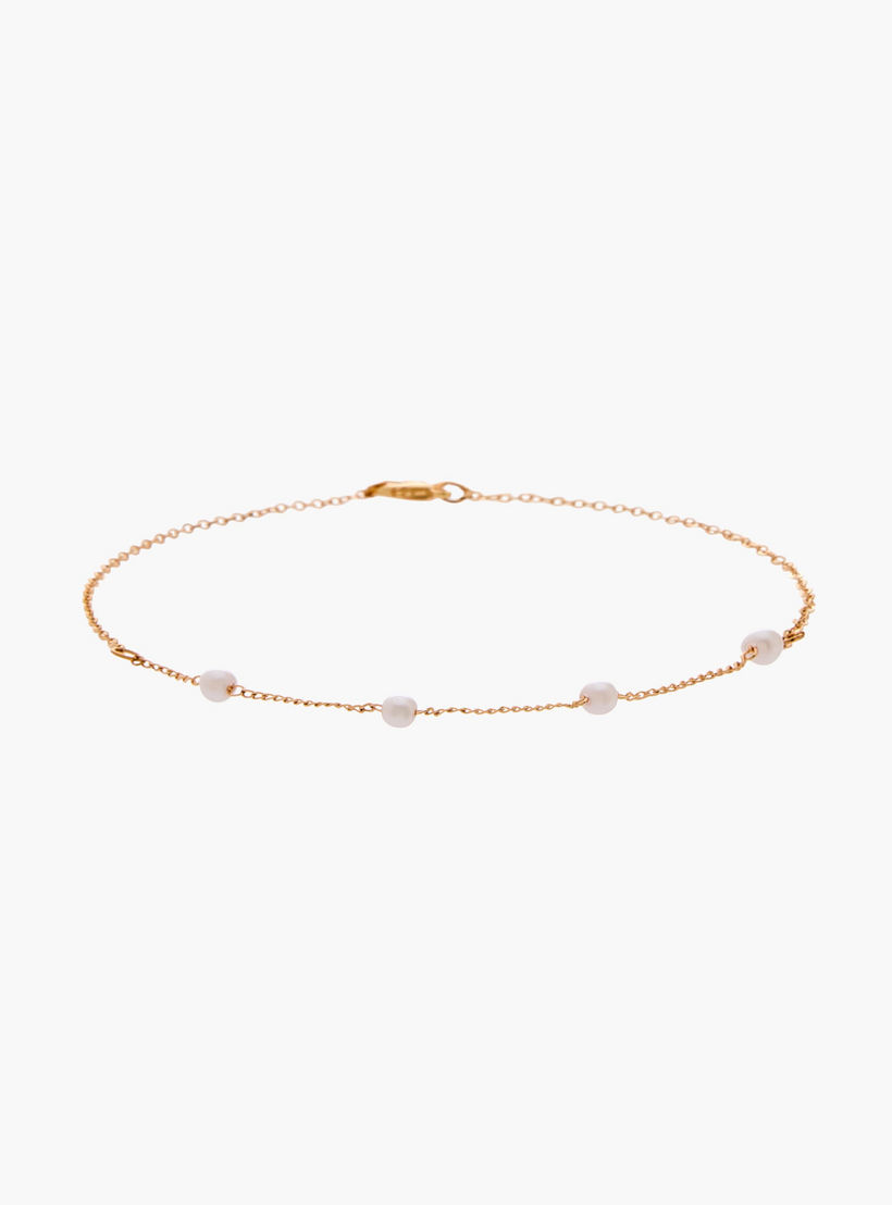 طقم خلاخيل متنوعة بلون ذهبي من 3 قطع-women-watchesandjewellery-jewellery-anklets-image-2