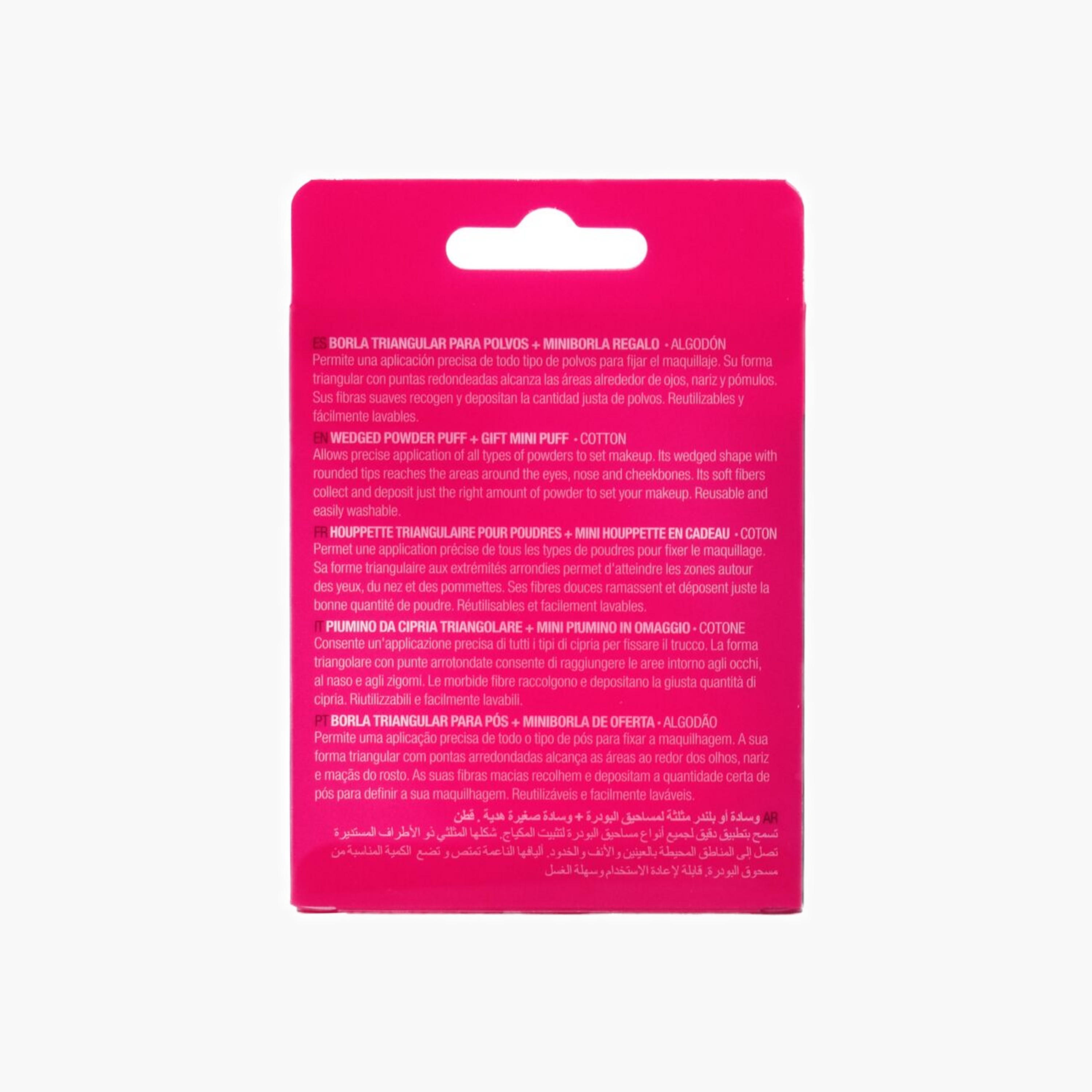 Beter Triangular Cotton Powder Puff-beautyandpersonalcare-makeup-lips-lipliners-image-2