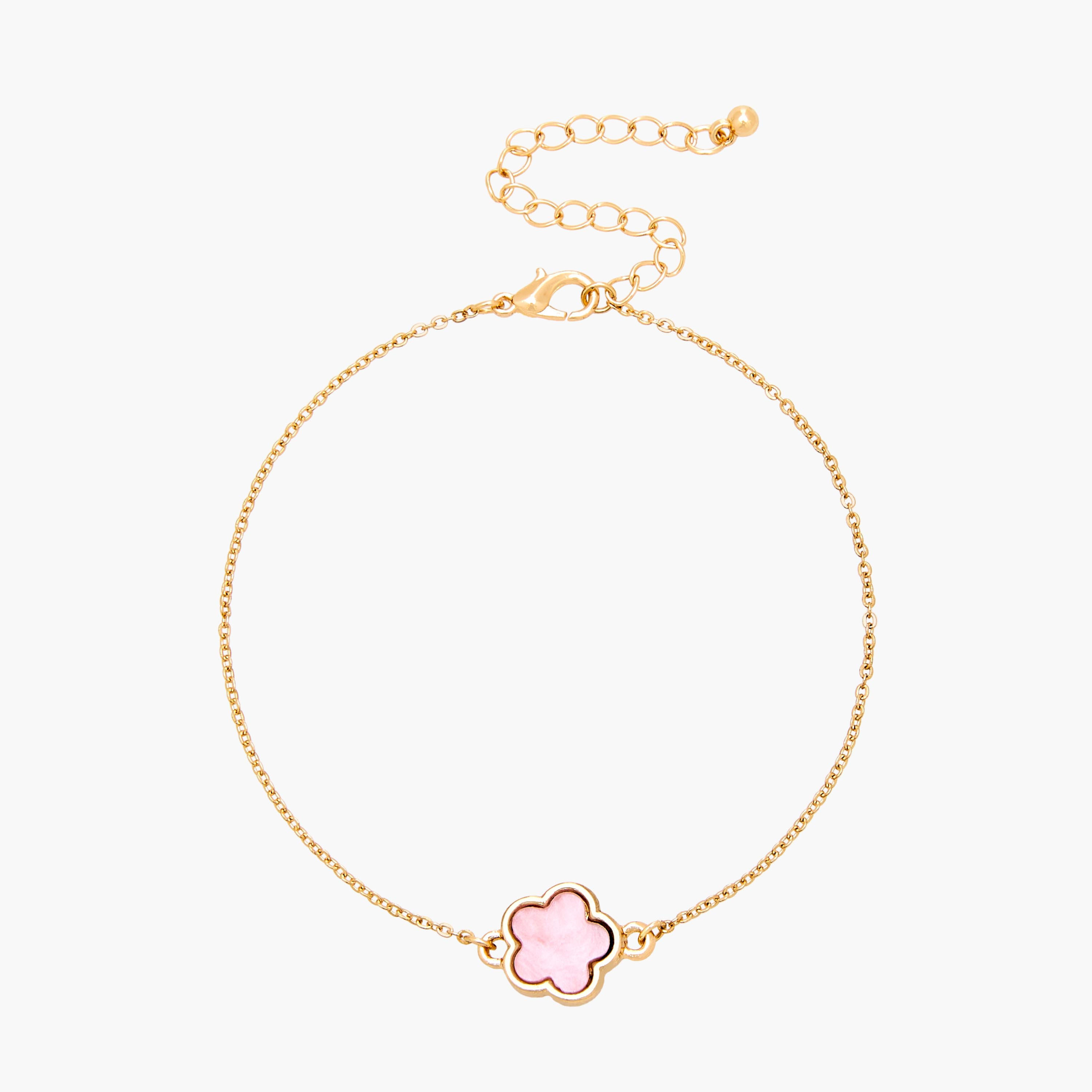 سوار معدني بتعليقة كلوفر-women-watchesandjewellery-jewellery-banglesandbracelets-image-2