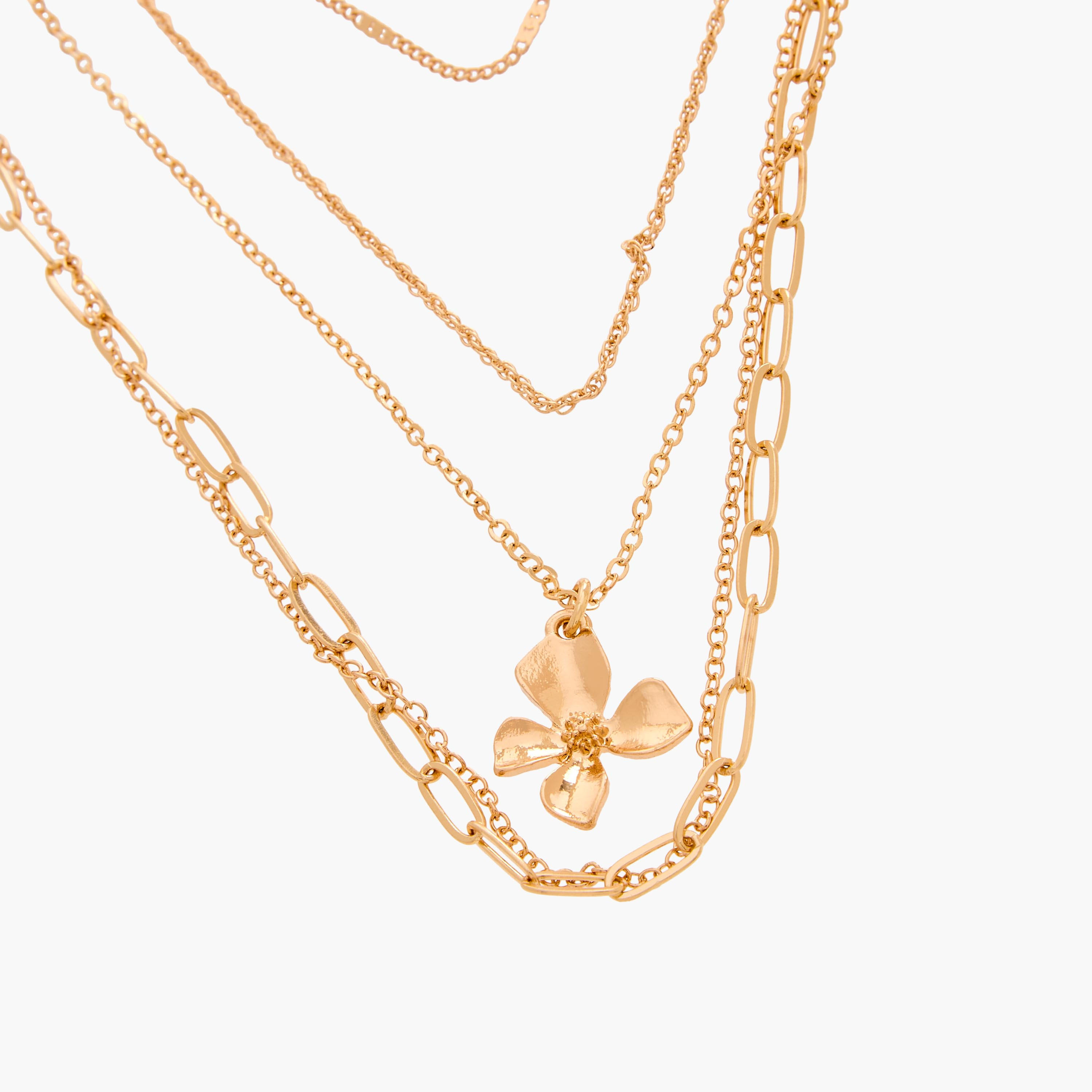 قلادة ذهبية متعددة الطبقات بدلاية-women-watchesandjewellery-jewellery-necklacesandpendants-image-2