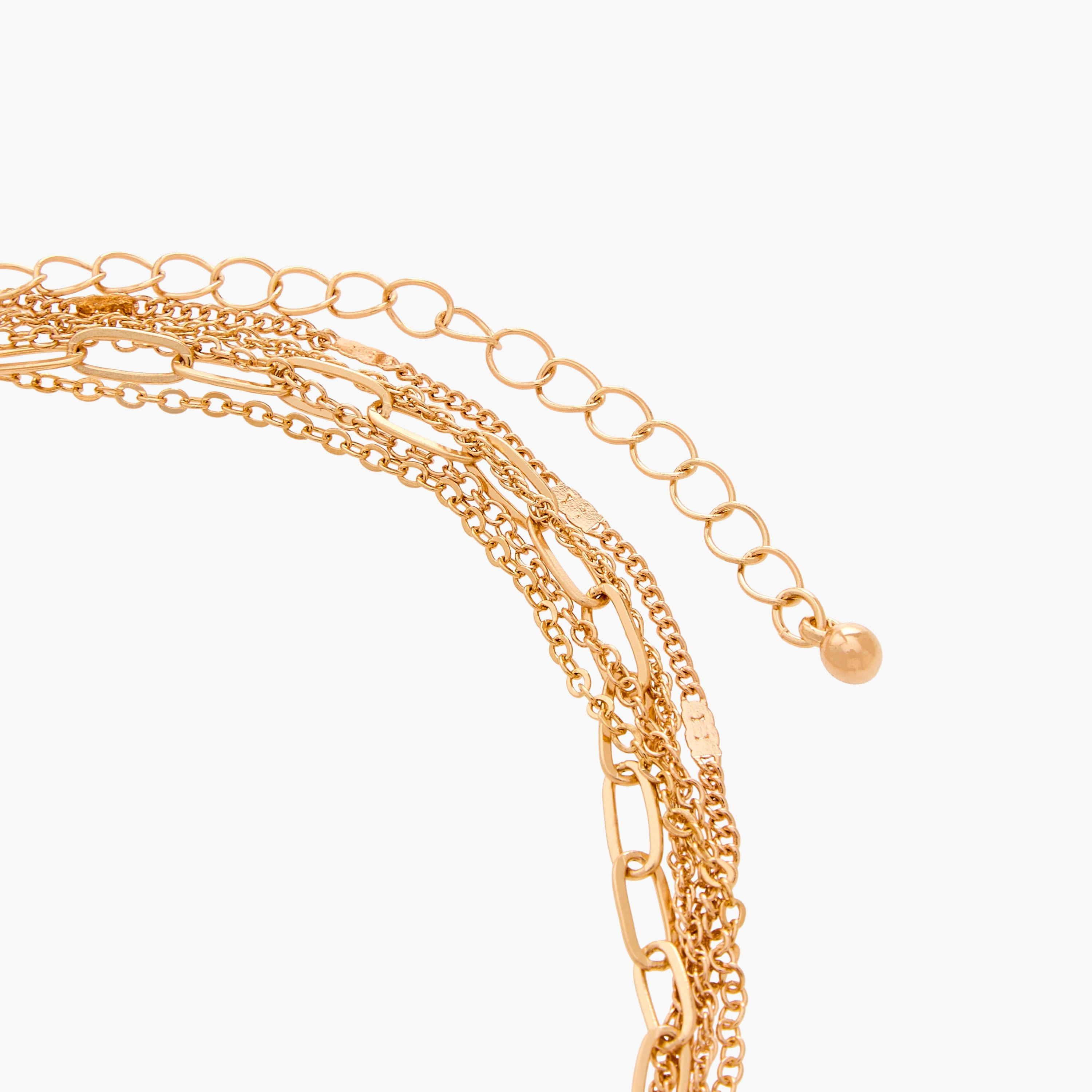 قلادة ذهبية متعددة الطبقات بدلاية-women-watchesandjewellery-jewellery-necklacesandpendants-image-3