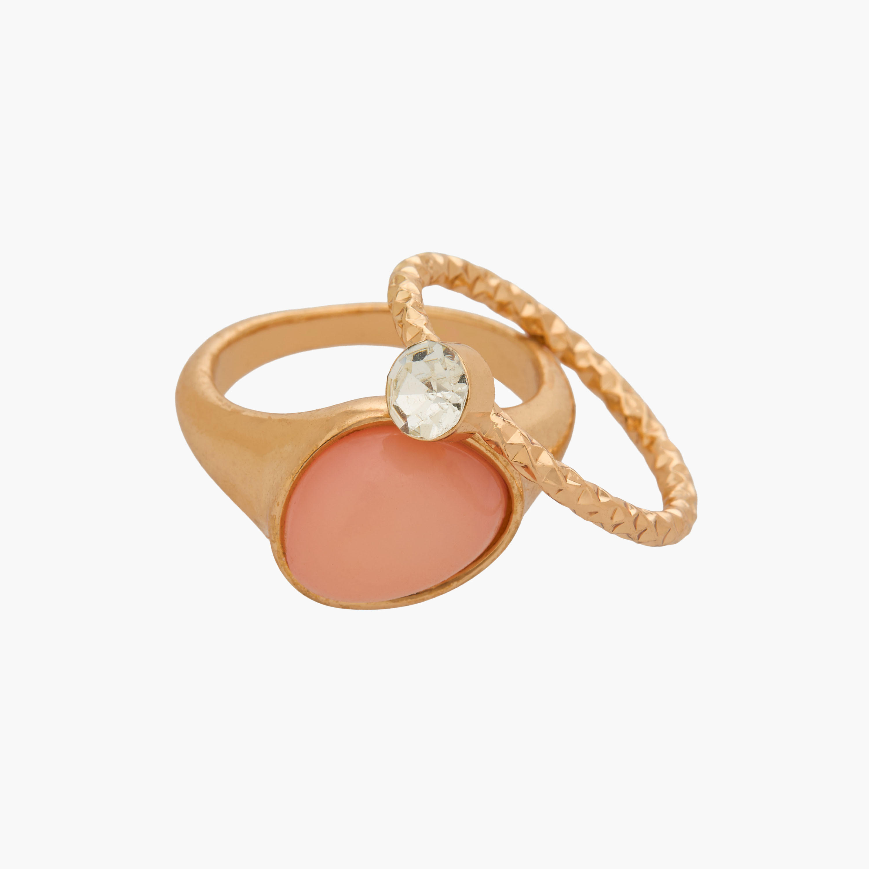 Set of 8 - Assorted Gold Tone Rings-women-watchesandjewellery-jewellery-rings-image-3