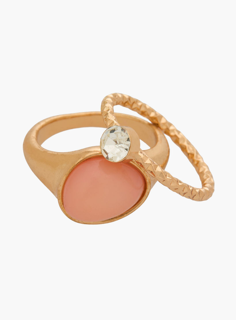 Set of 8 - Assorted Gold Tone Rings-women-watchesandjewellery-jewellery-rings-image-3