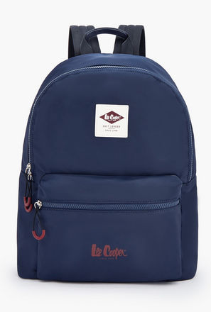 شنطة ظهر سادة بحمالات كتف قابلة للتعديل من لي كوبر-women-bagsandwallets-backpacks-image-1