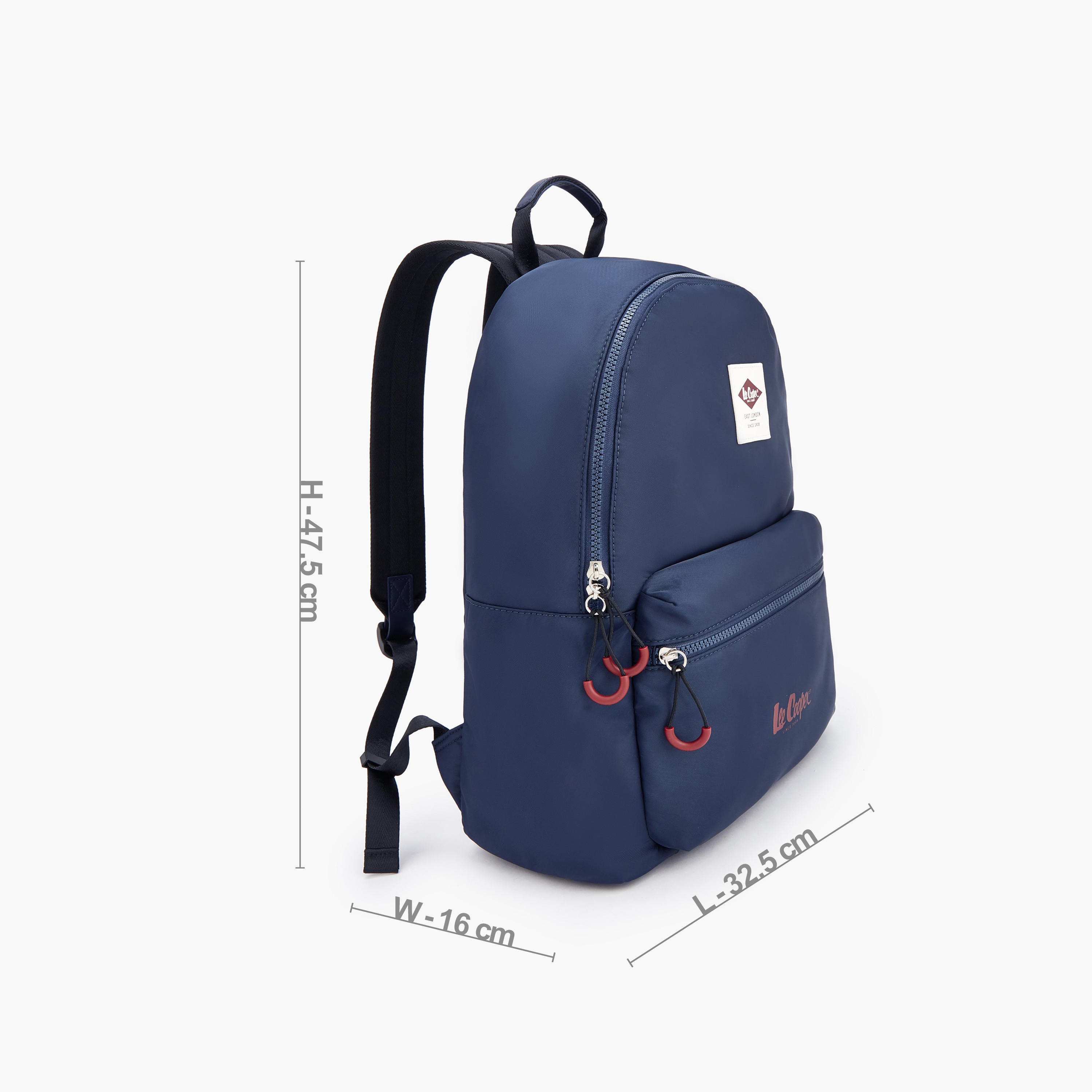 شنطة ظهر سادة بحمالات كتف قابلة للتعديل من لي كوبر-school-bagsandbackpacks-backpacks-image-5