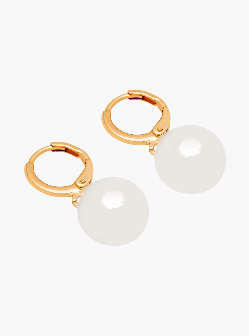 Set of 2 - Embellished Pearl Necklace and Earrings-women-watchesandjewellery-jewellery-jewellerysets-image-4