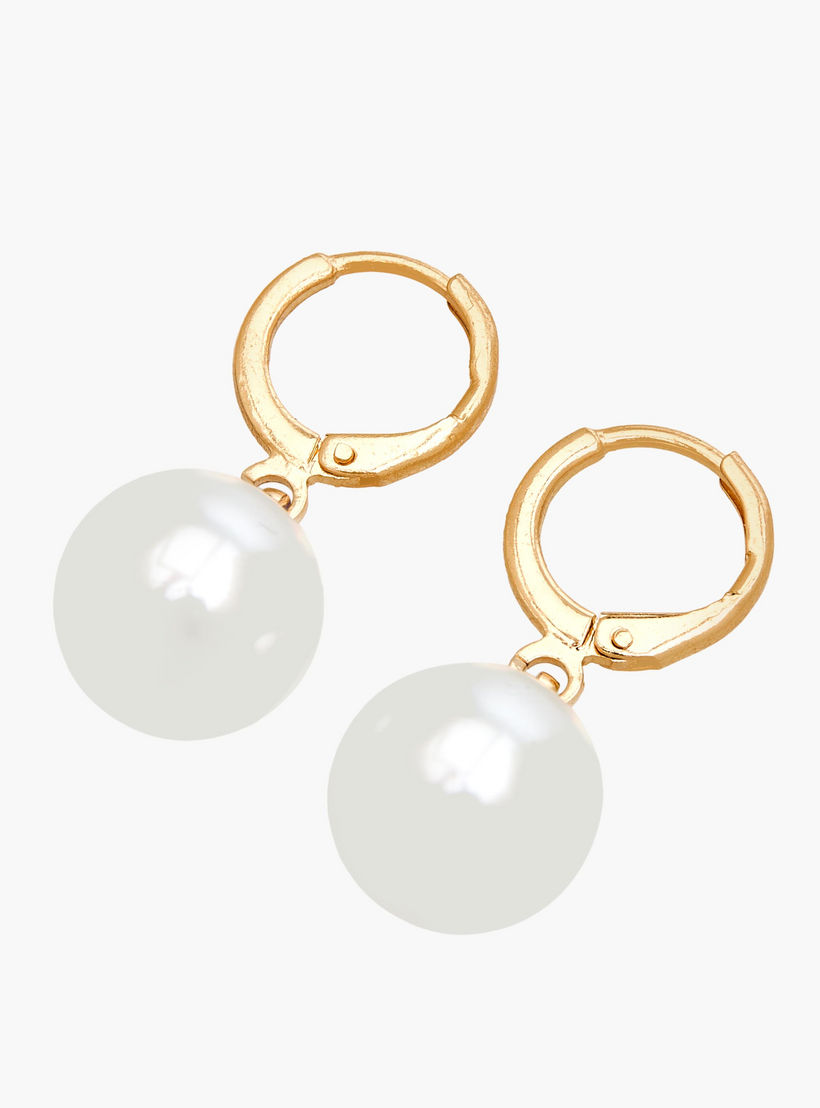 Set of 2 - Embellished Pearl Necklace and Earrings-women-watchesandjewellery-jewellery-jewellerysets-image-5