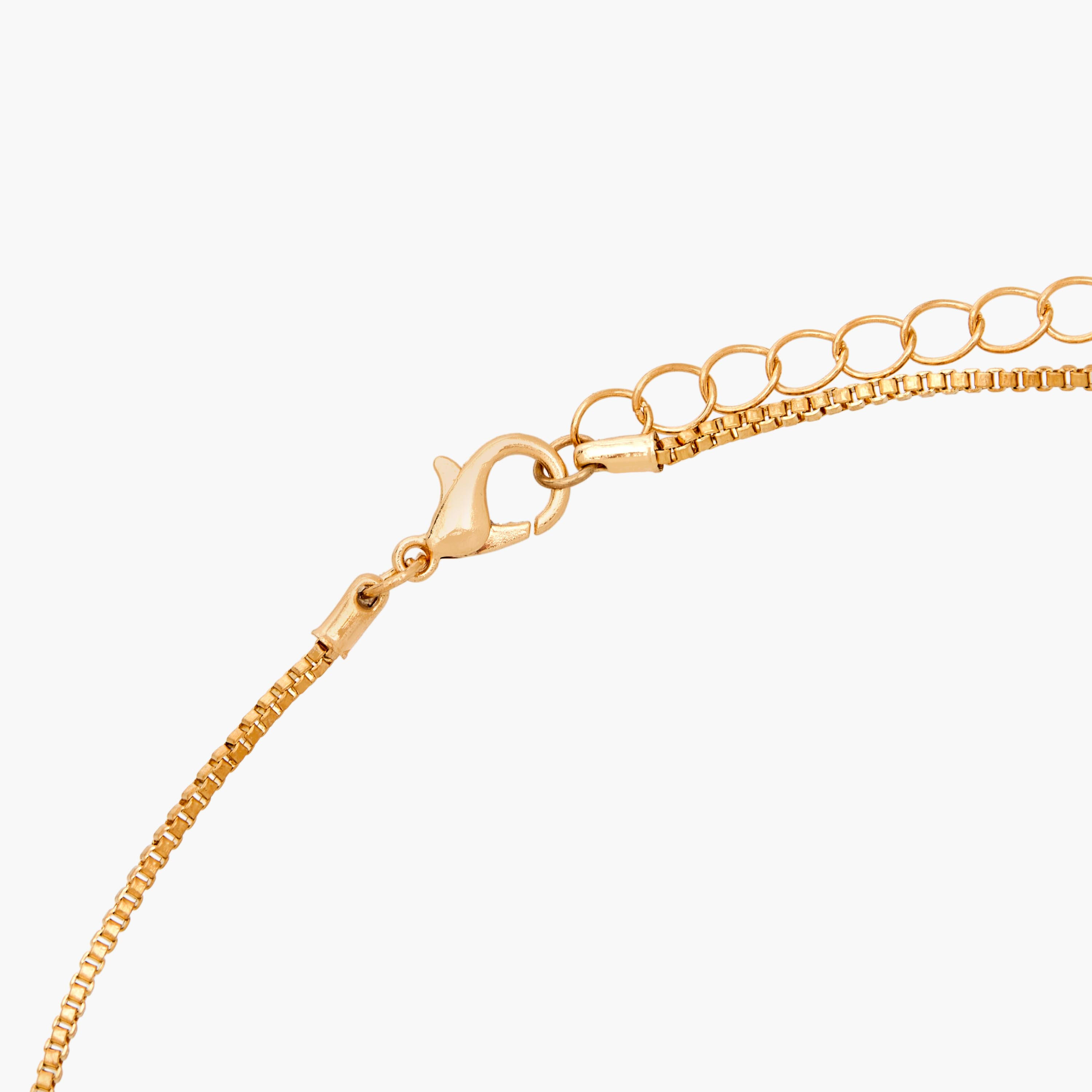 Set of 2 - Embellished Pearl Necklace and Earrings-women-watchesandjewellery-jewellery-jewellerysets-image-6