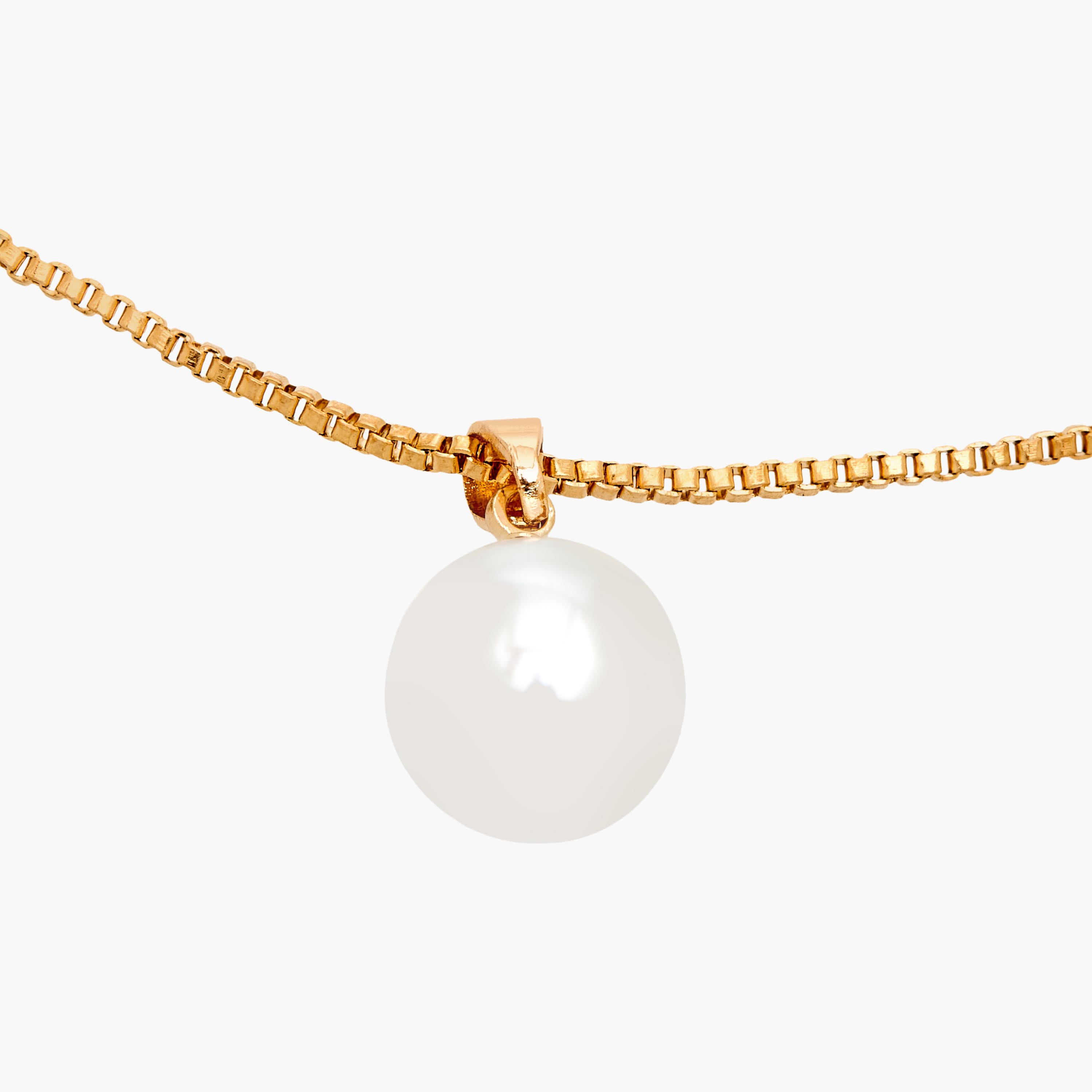 Set of 2 - Embellished Pearl Necklace and Earrings-women-watchesandjewellery-jewellery-jewellerysets-image-7