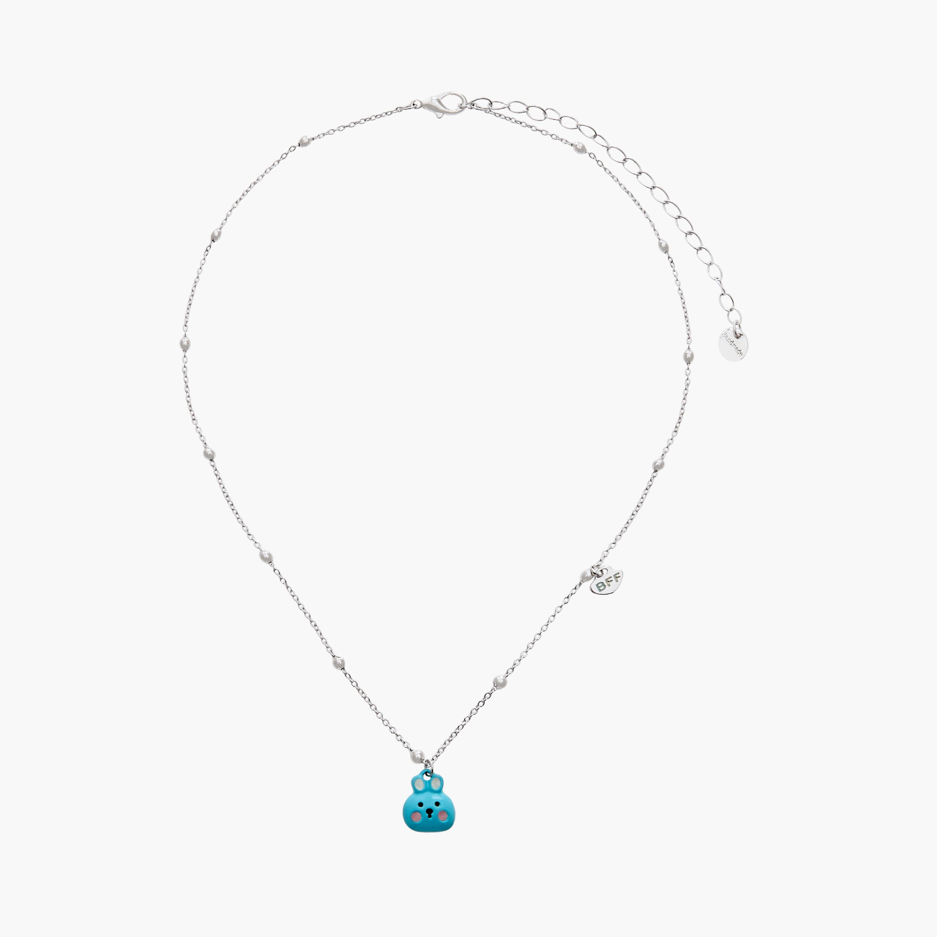 طقم قلادات ذهبية 3 قطع بدلاية أرنب-women-watchesandjewellery-jewellery-necklacesandpendants-image-2