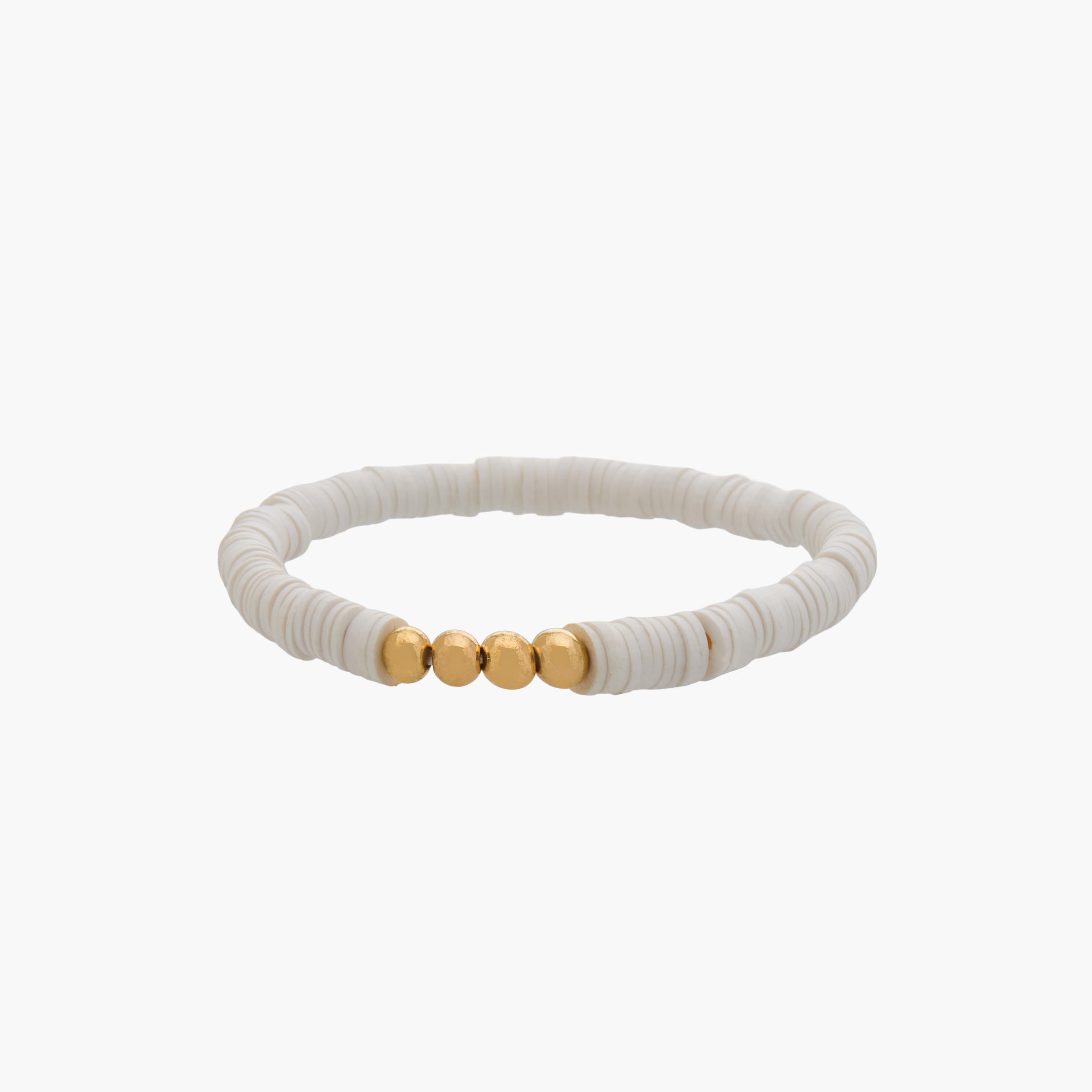 طقم من 5 أساور خرز معدنية قابلة للتمدد-women-watchesandjewellery-jewellery-banglesandbracelets-image-6