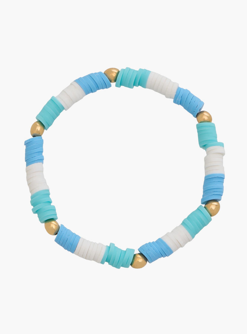 طقم من 5 أساور خرز معدنية قابلة للتمدد-women-watchesandjewellery-jewellery-banglesandbracelets-image-7