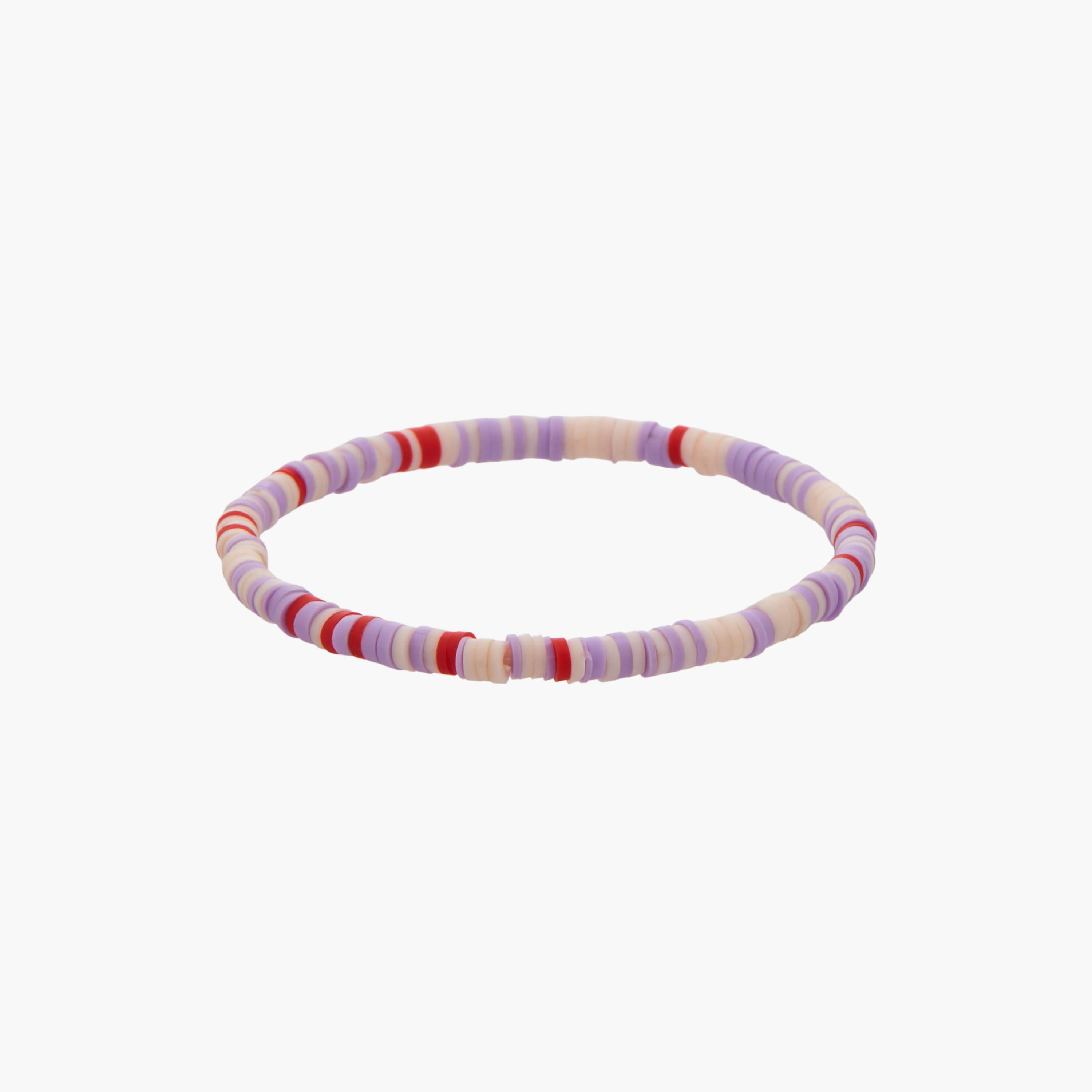 طقم من 5 أساور خرز معدنية قابلة للتمدد-women-watchesandjewellery-jewellery-banglesandbracelets-image-2