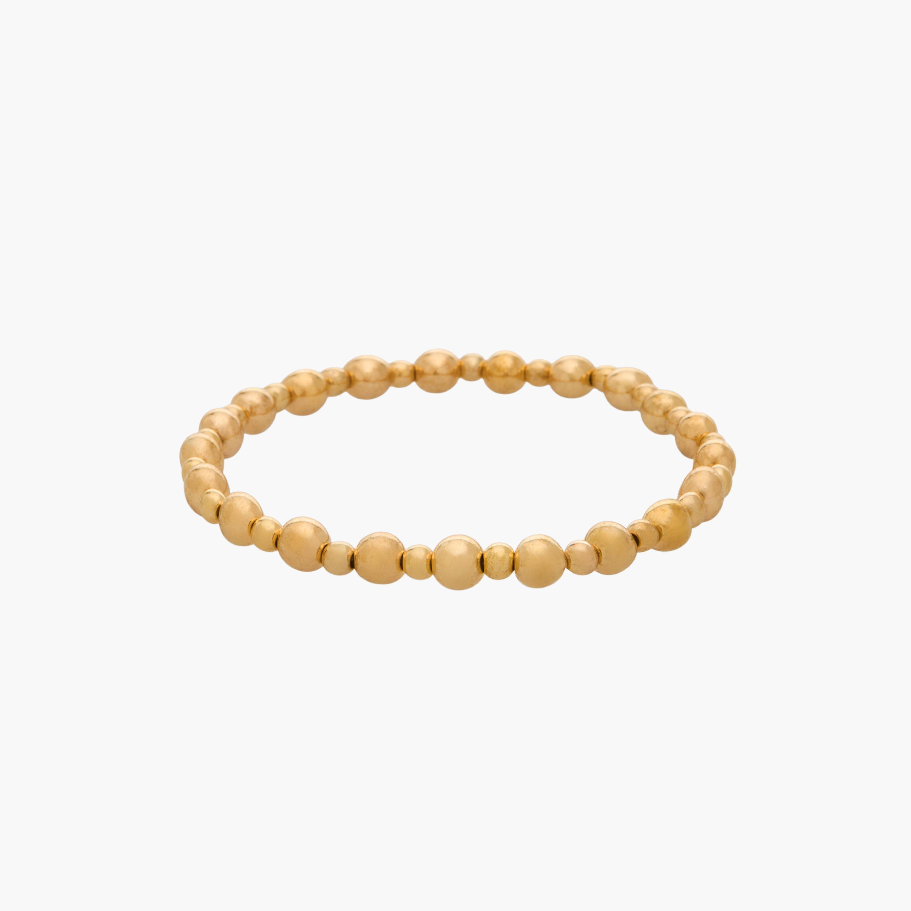طقم من 5 أساور خرز معدنية قابلة للتمدد-women-watchesandjewellery-jewellery-banglesandbracelets-image-4