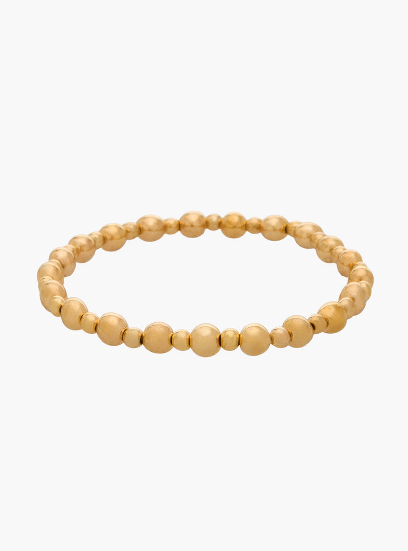 طقم من 5 أساور خرز معدنية قابلة للتمدد-women-watchesandjewellery-jewellery-banglesandbracelets-image-4