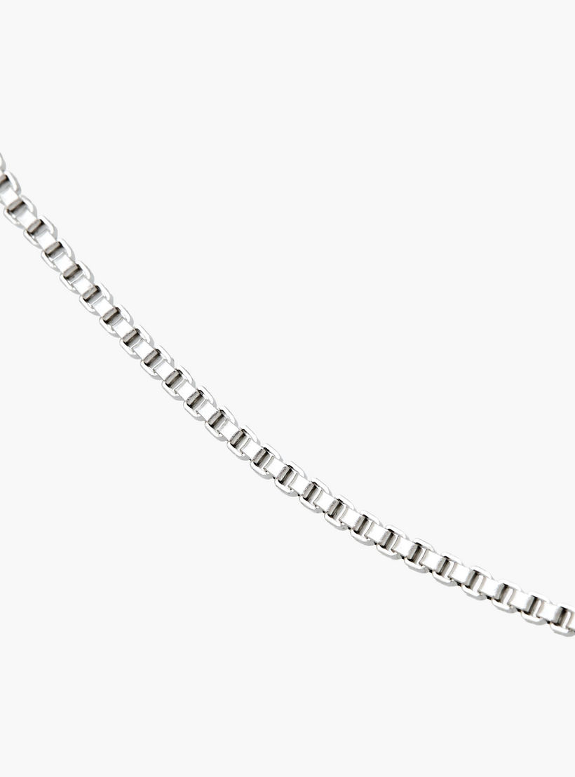 Silver Tone Necklace with Heart Pendant-women-watchesandjewellery-jewellery-necklacesandpendants-image-3