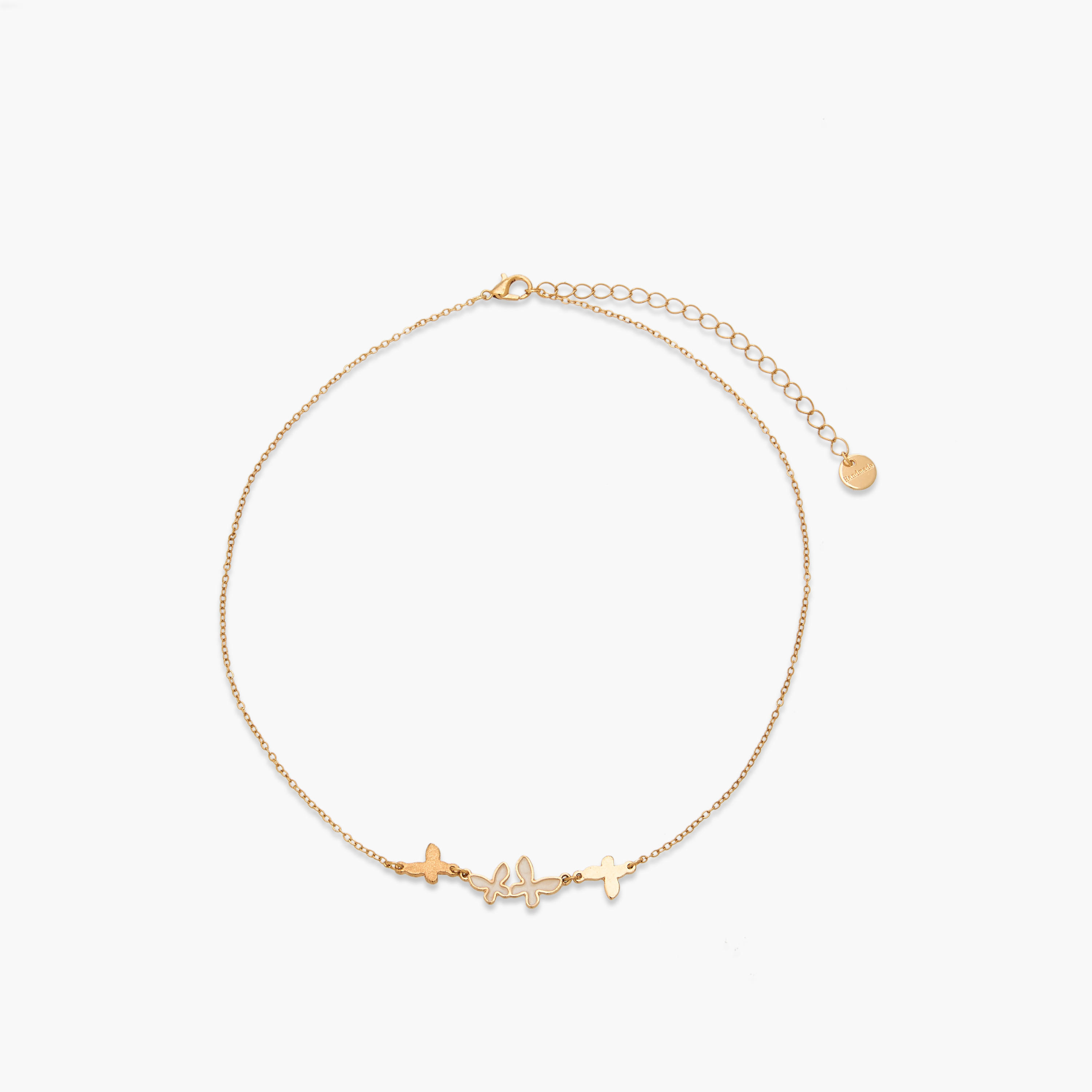 طقم من 2 قلادة لون ذهبي مع دلايات-women-watchesandjewellery-jewellery-necklacesandpendants-image-2