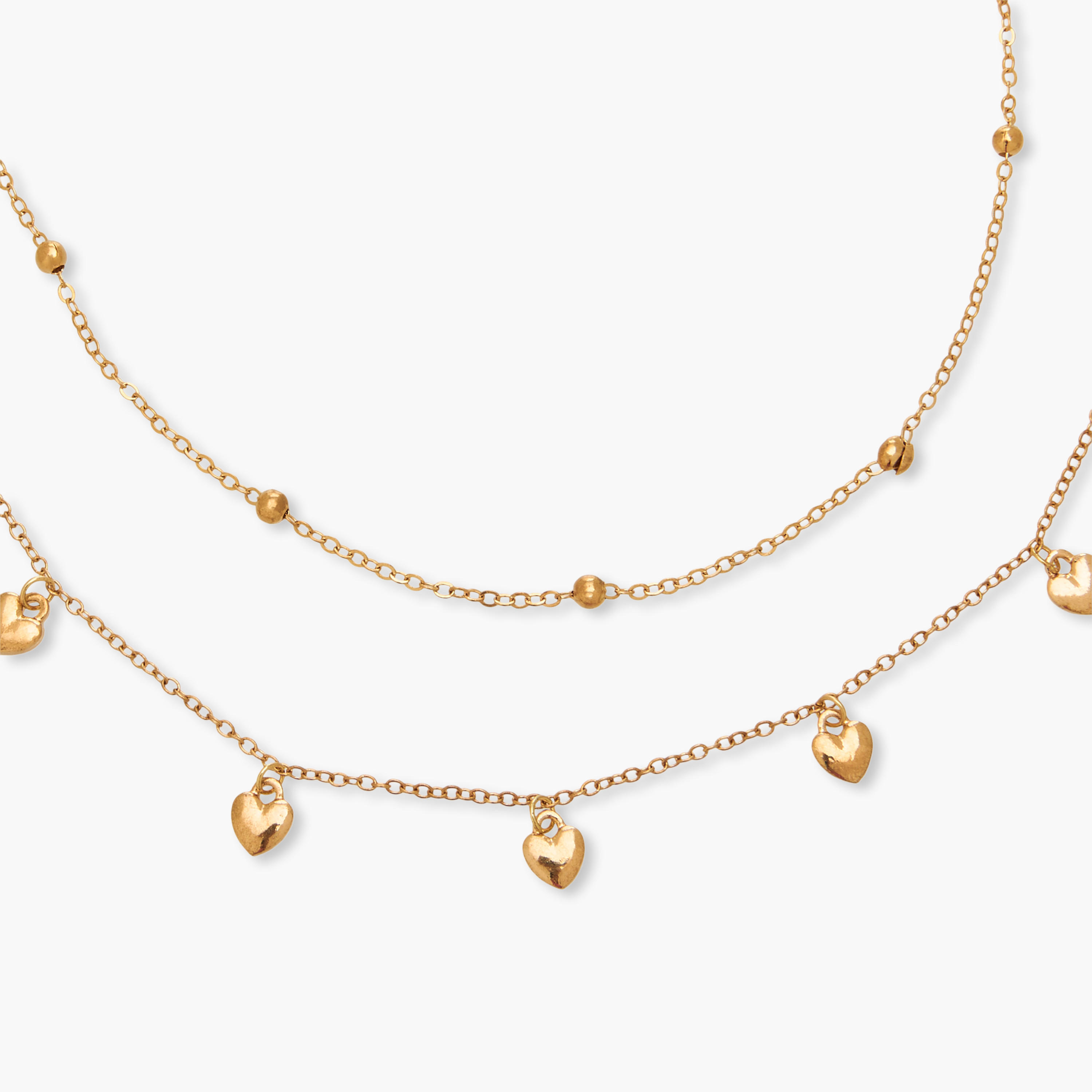 Pack of 2 Gold Tone Necklace with Charms-women-watchesandjewellery-jewellery-necklacesandpendants-image-4