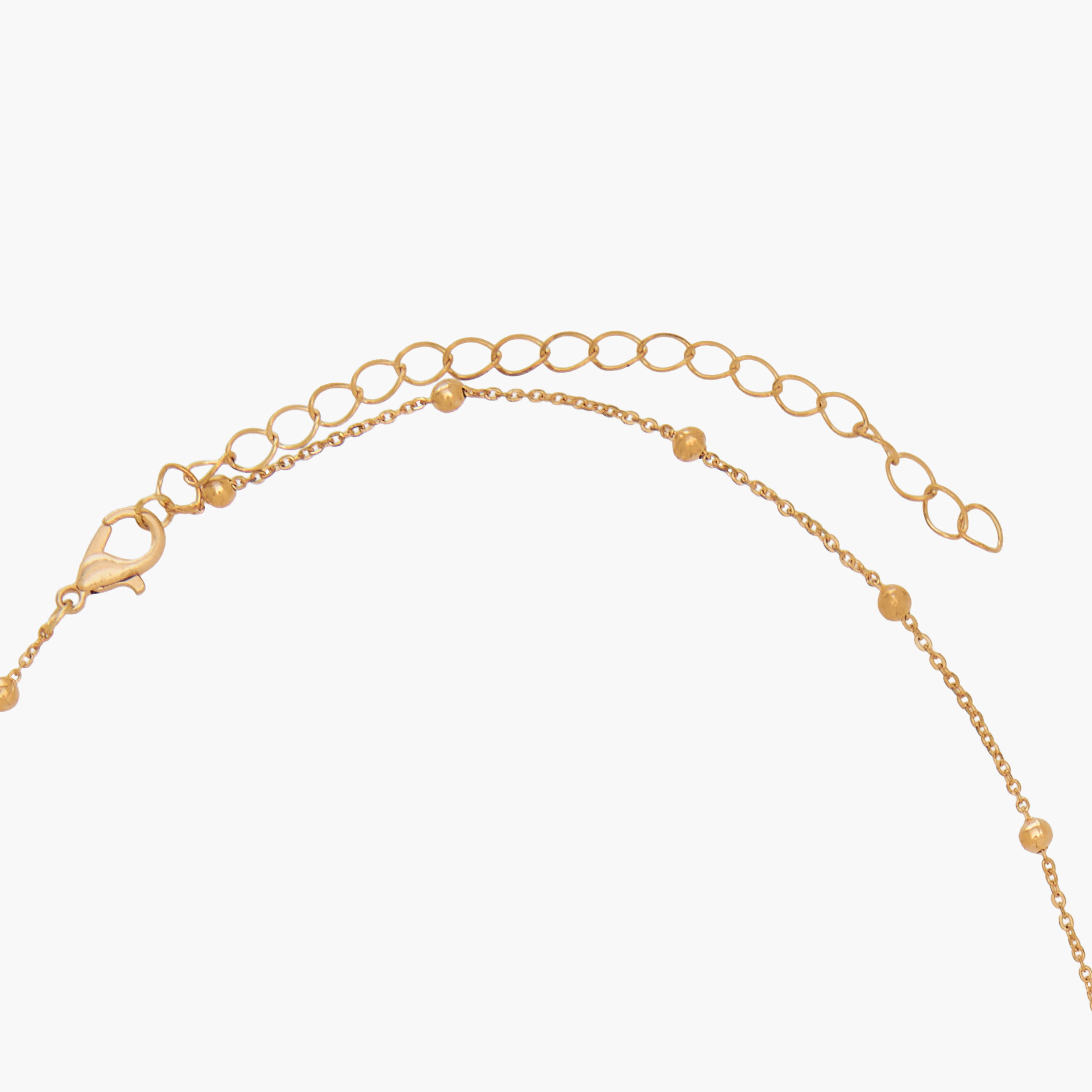 Gold Tone Necklace with Butterfly Pendant-women-watchesandjewellery-jewellery-necklacesandpendants-image-4