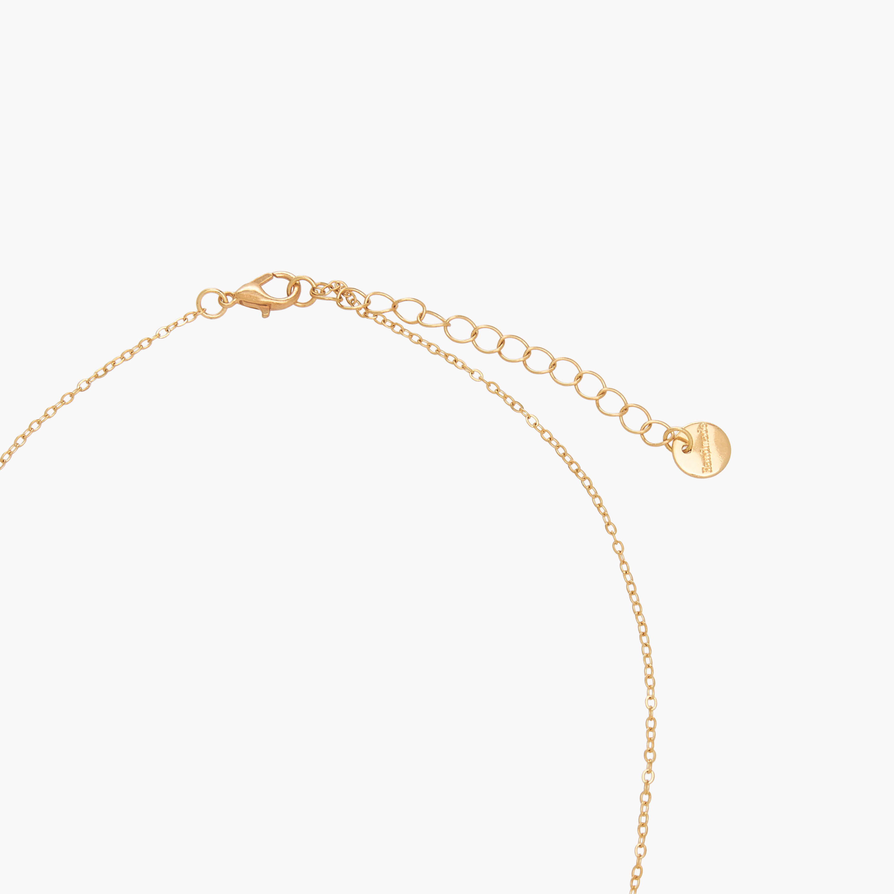Gold Tone Necklace with Cubic Zirconia Heart Pendant-women-watchesandjewellery-jewellery-necklacesandpendants-image-4