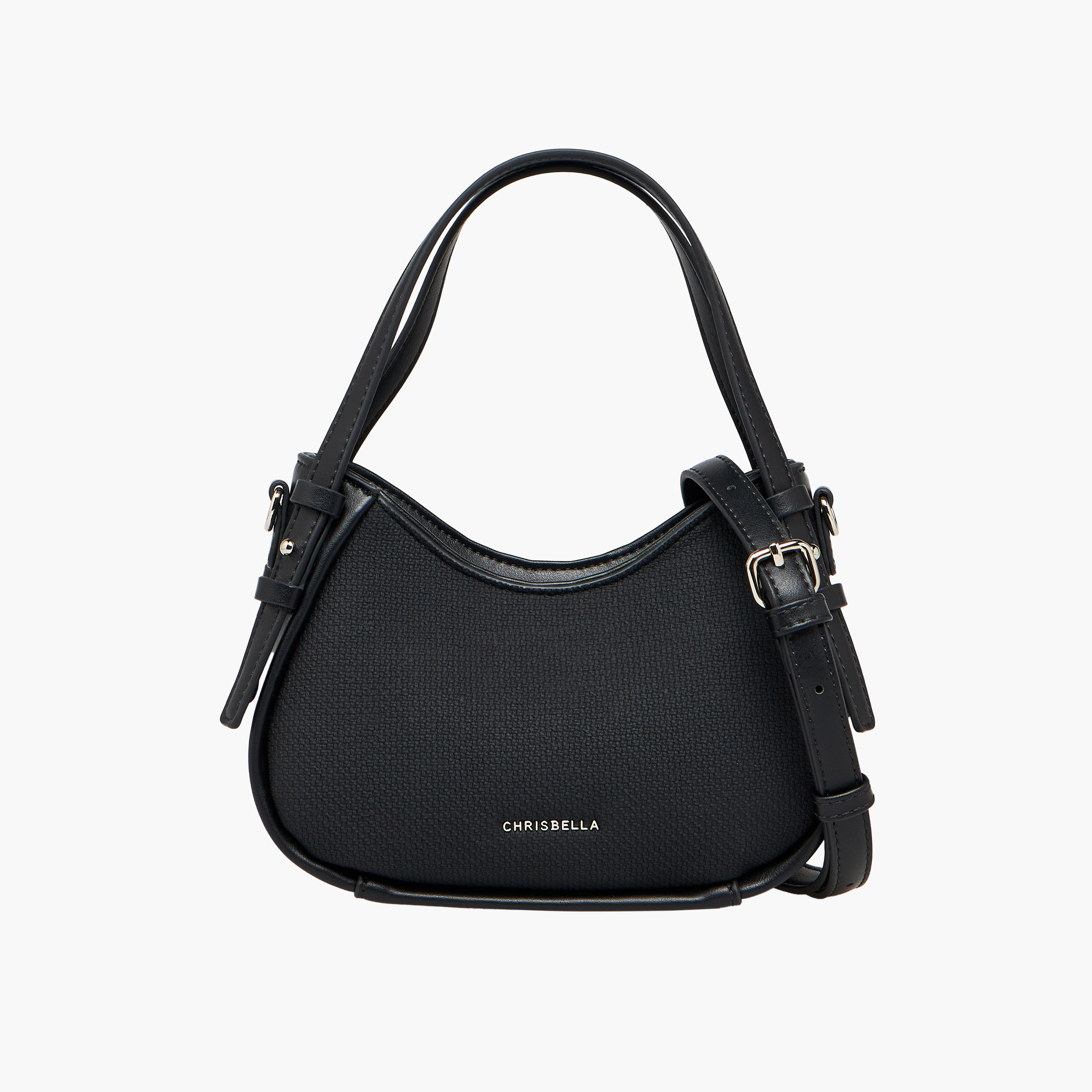 شنطة كتف بملمس بارز وحزام قابل للفصل من كريسبيلا-women-bagsandwallets-handbags-image-1