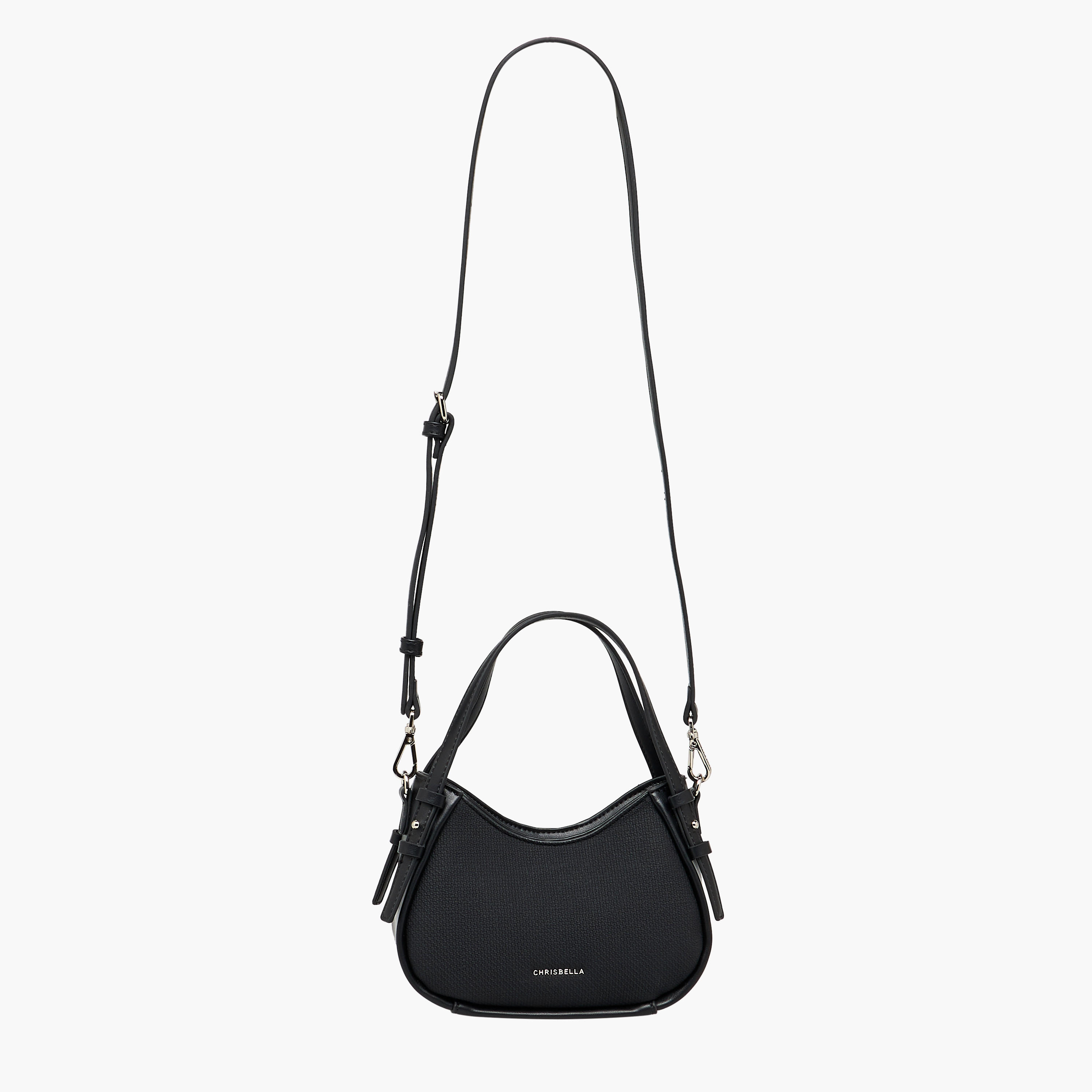 شنطة كتف بملمس بارز وحزام قابل للفصل من كريسبيلا-women-bagsandwallets-handbags-image-2