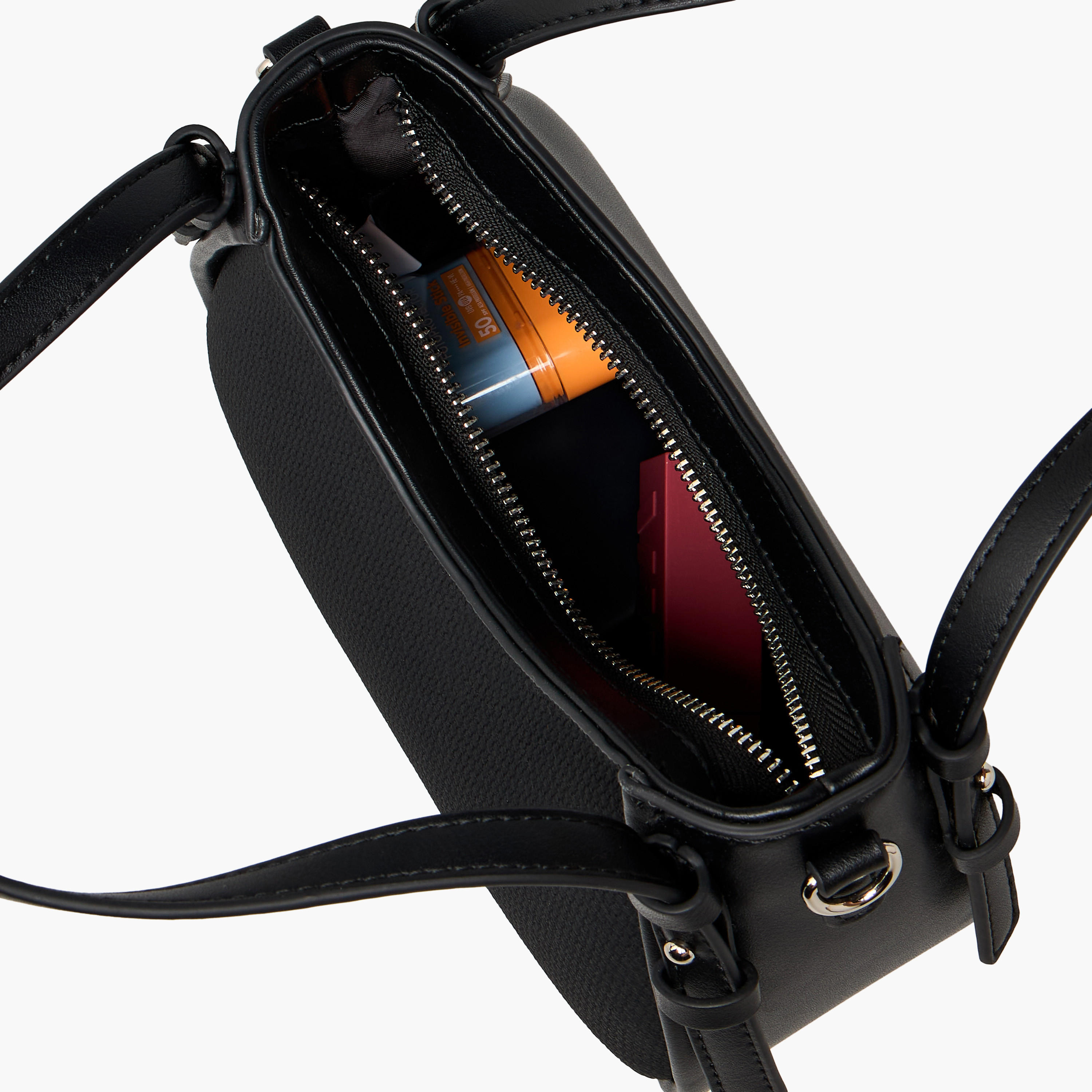 شنطة كتف بملمس بارز وحزام قابل للفصل من كريسبيلا-women-bagsandwallets-handbags-image-7