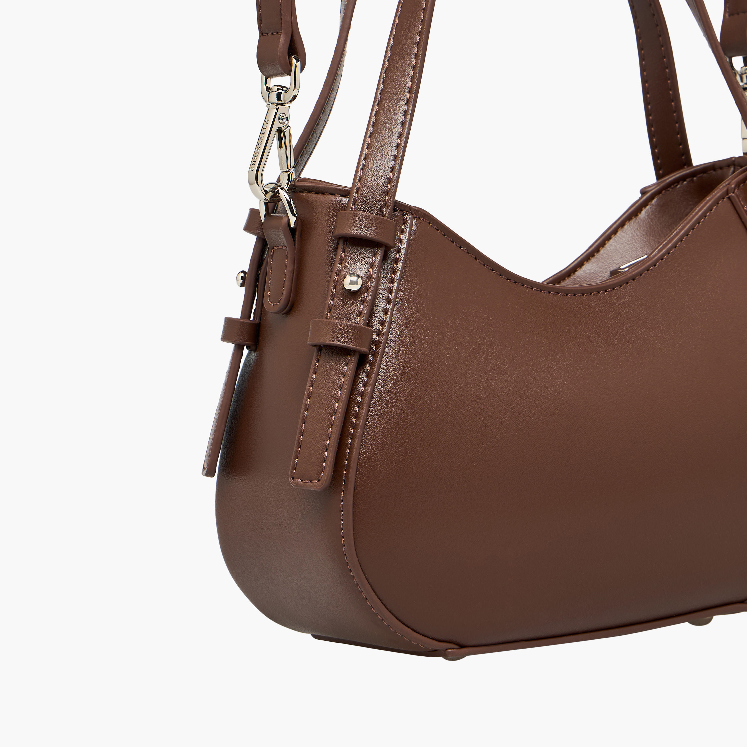 Chrisbella Textured Shoulder Bag with Detachable Strap-women-bagsandwallets-handbags-image-5