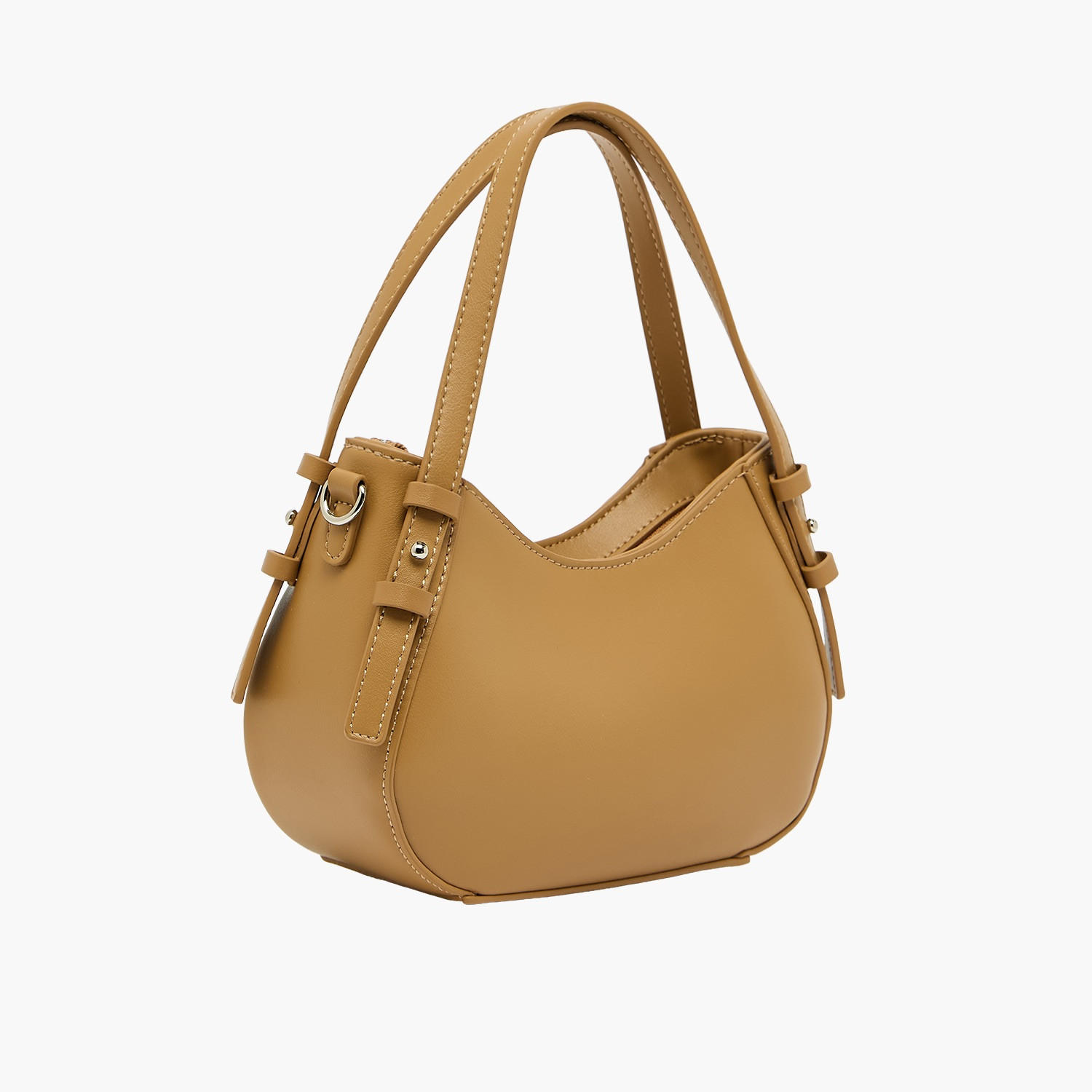 Chrisbella Solid Shoulder Bag with Detachable Strap-women-bagsandwallets-handbags-image-3