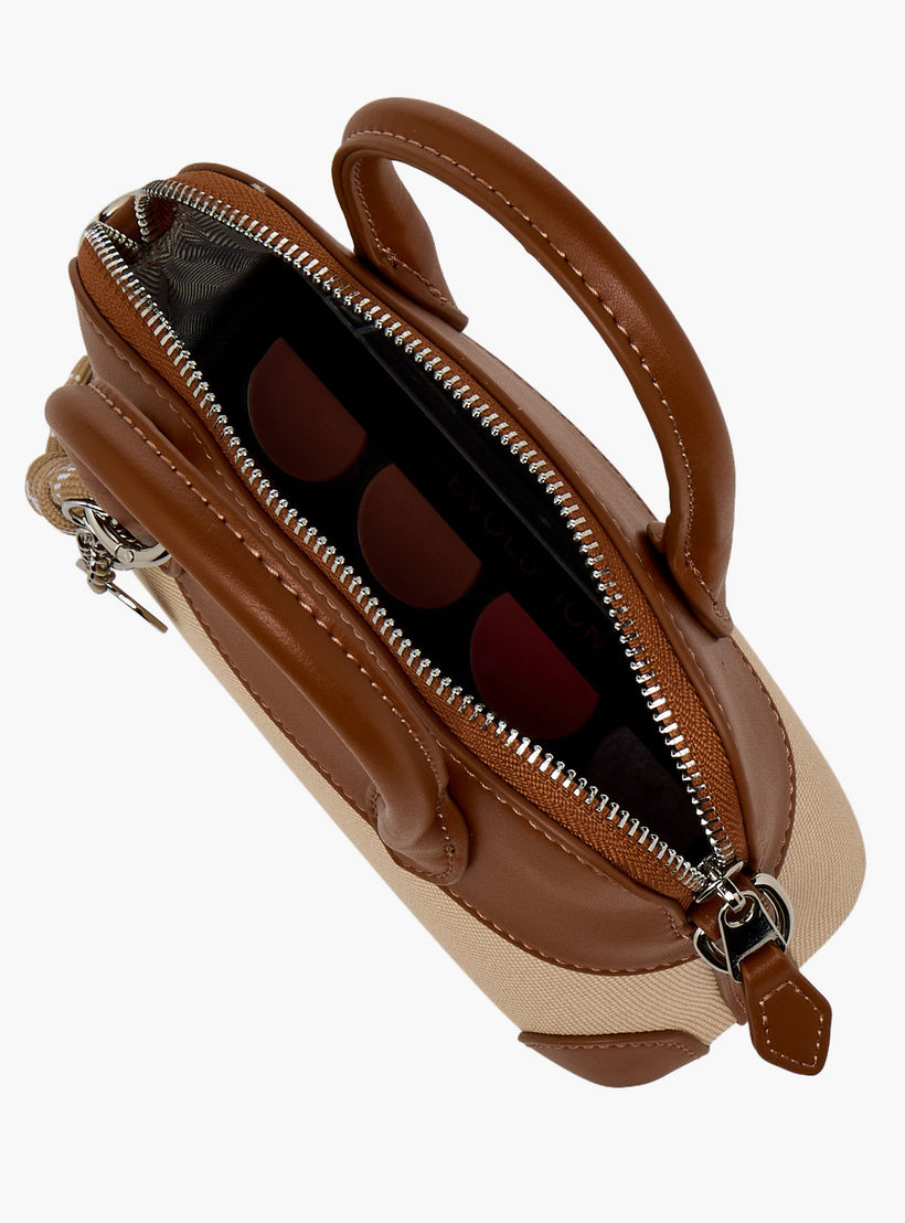 Chrisbella Textured Tote Bag with Detachable Strap-women-bagsandwallets-handbags-image-8
