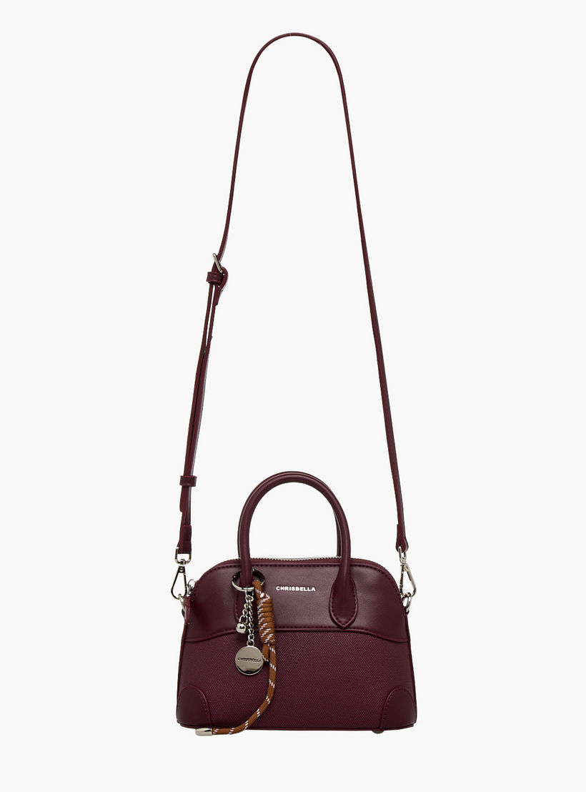 شنطة توتي بارزة الملمس بحزام قابل للفصل من كريسبيلا-women-bagsandwallets-handbags-image-3