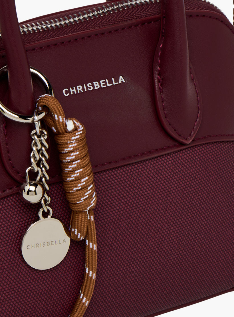 شنطة توتي بارزة الملمس بحزام قابل للفصل من كريسبيلا-women-bagsandwallets-handbags-image-5