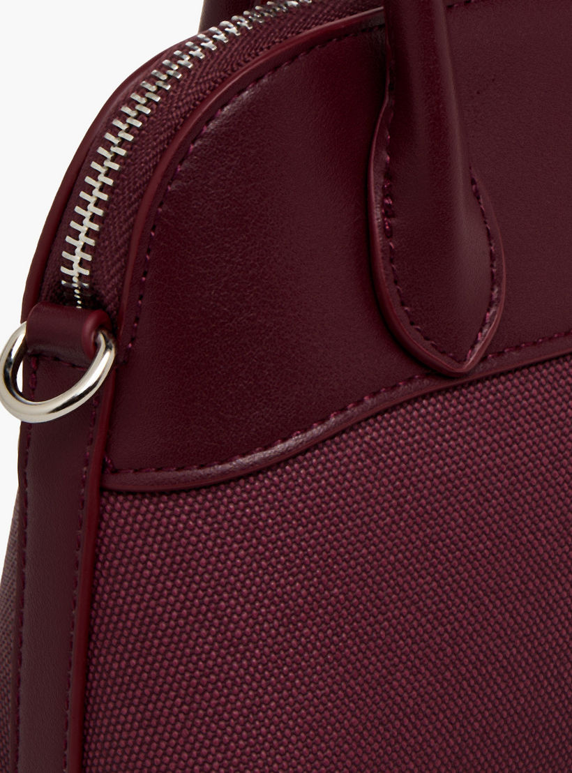 شنطة توتي بارزة الملمس بحزام قابل للفصل من كريسبيلا-women-bagsandwallets-handbags-image-6